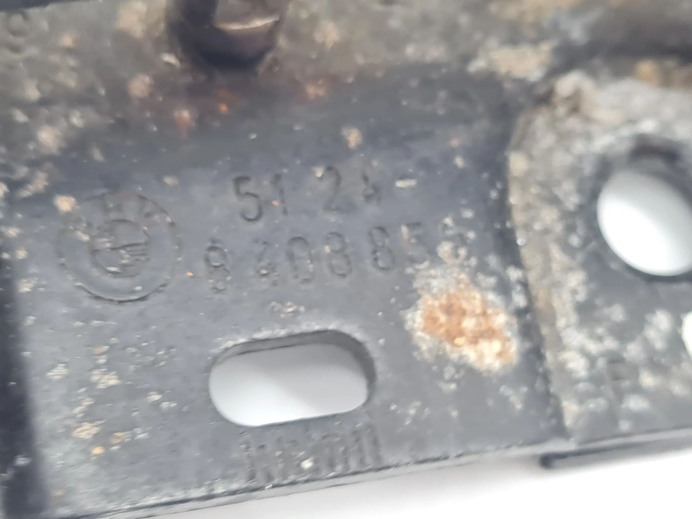 Original BMW X5 E53 Fanghaken Schließplatte 51.24-8408859