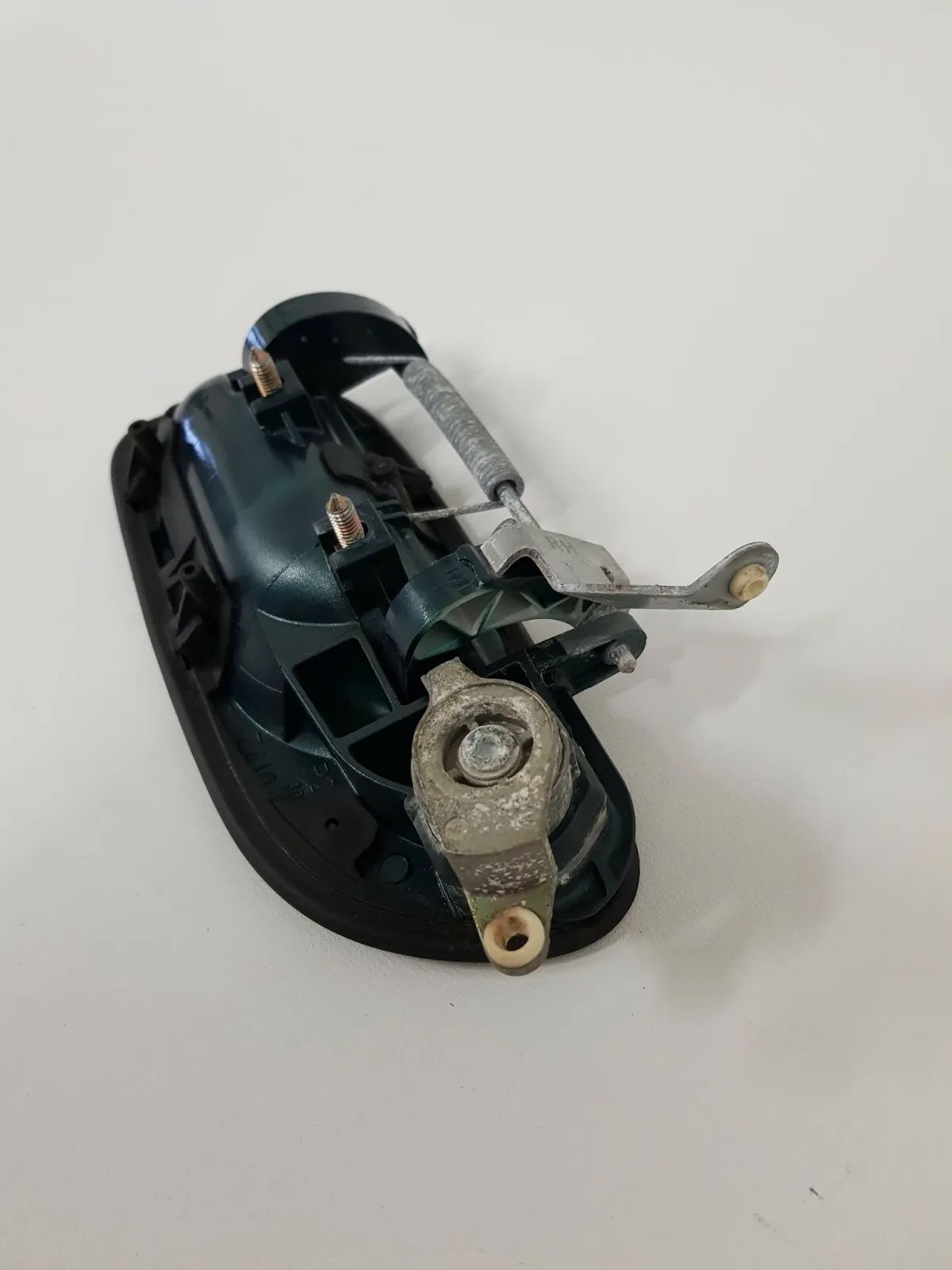 Poignée de porte avant droite d'origine Volvo S60 conduite à droite vert foncé avec serrure