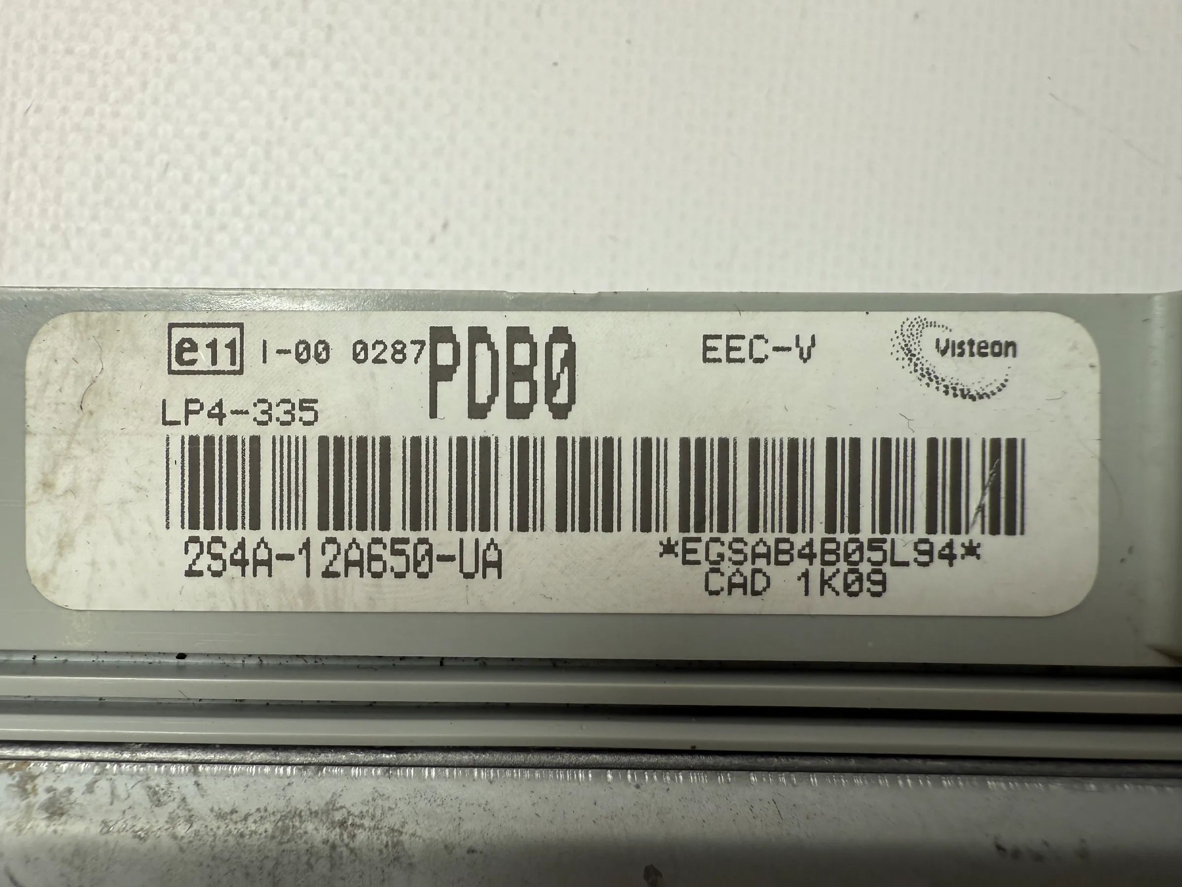 Genuine Ford Focus 1.6L Engine Control Unit ECU 2S4A-12A650-UA 