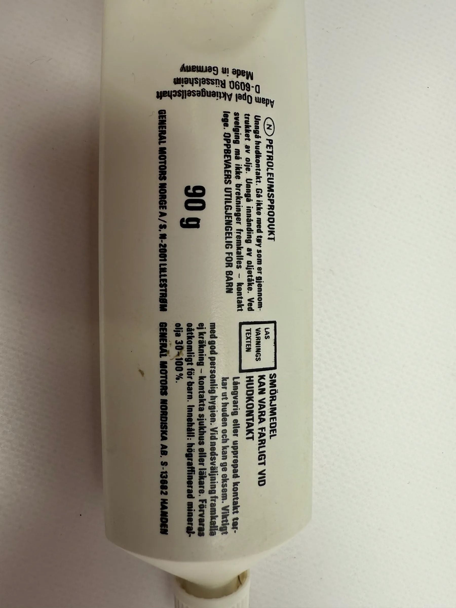 อะไหล่แท้ Opel / GM 1941522 จาระบีสำหรับบูชเพลาขับและอื่นๆ