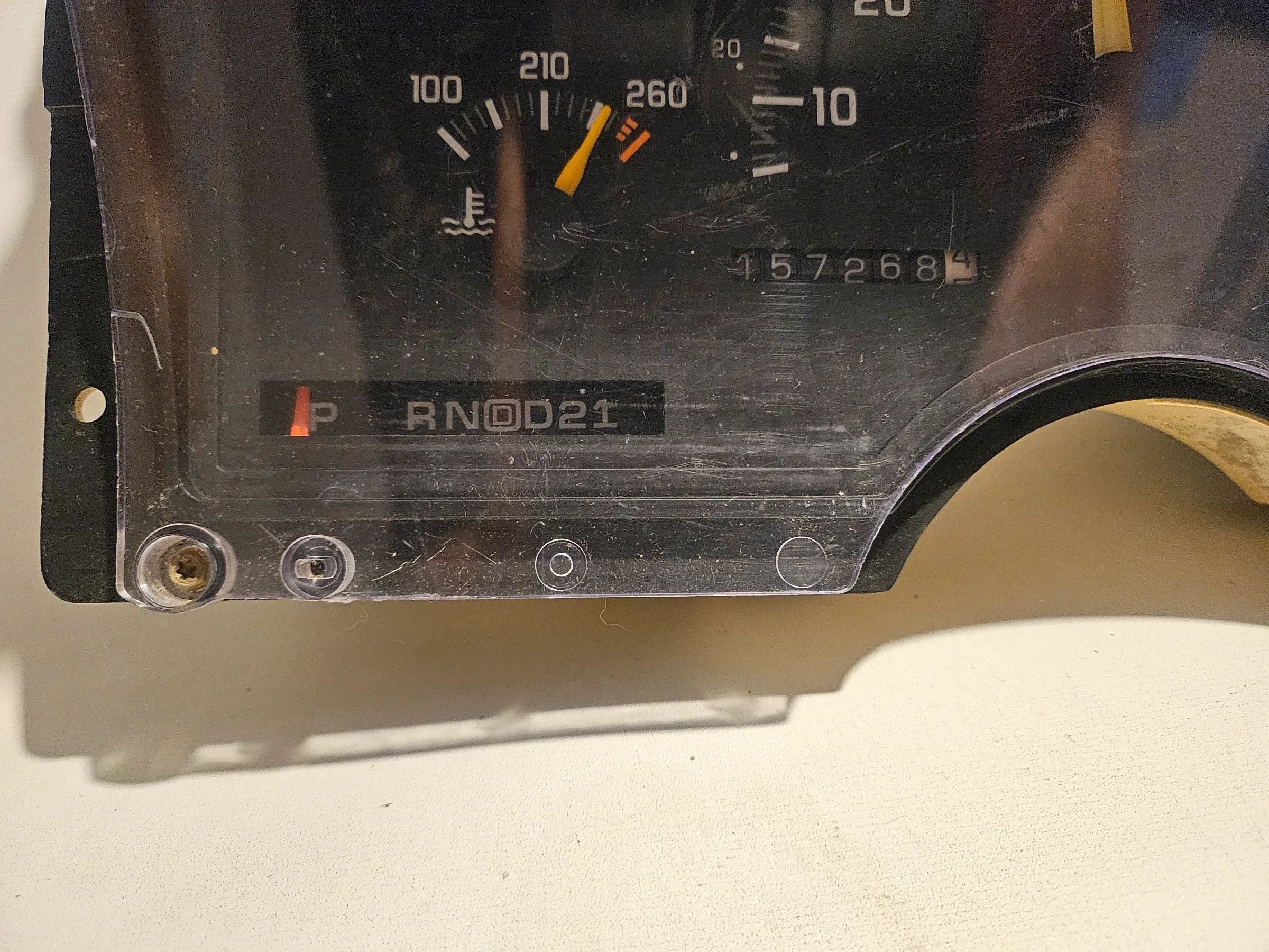 Chevrolet GMC C/K 1500 2500 Compteur de vitesse OEM 16140288 157tkm 1992-1994