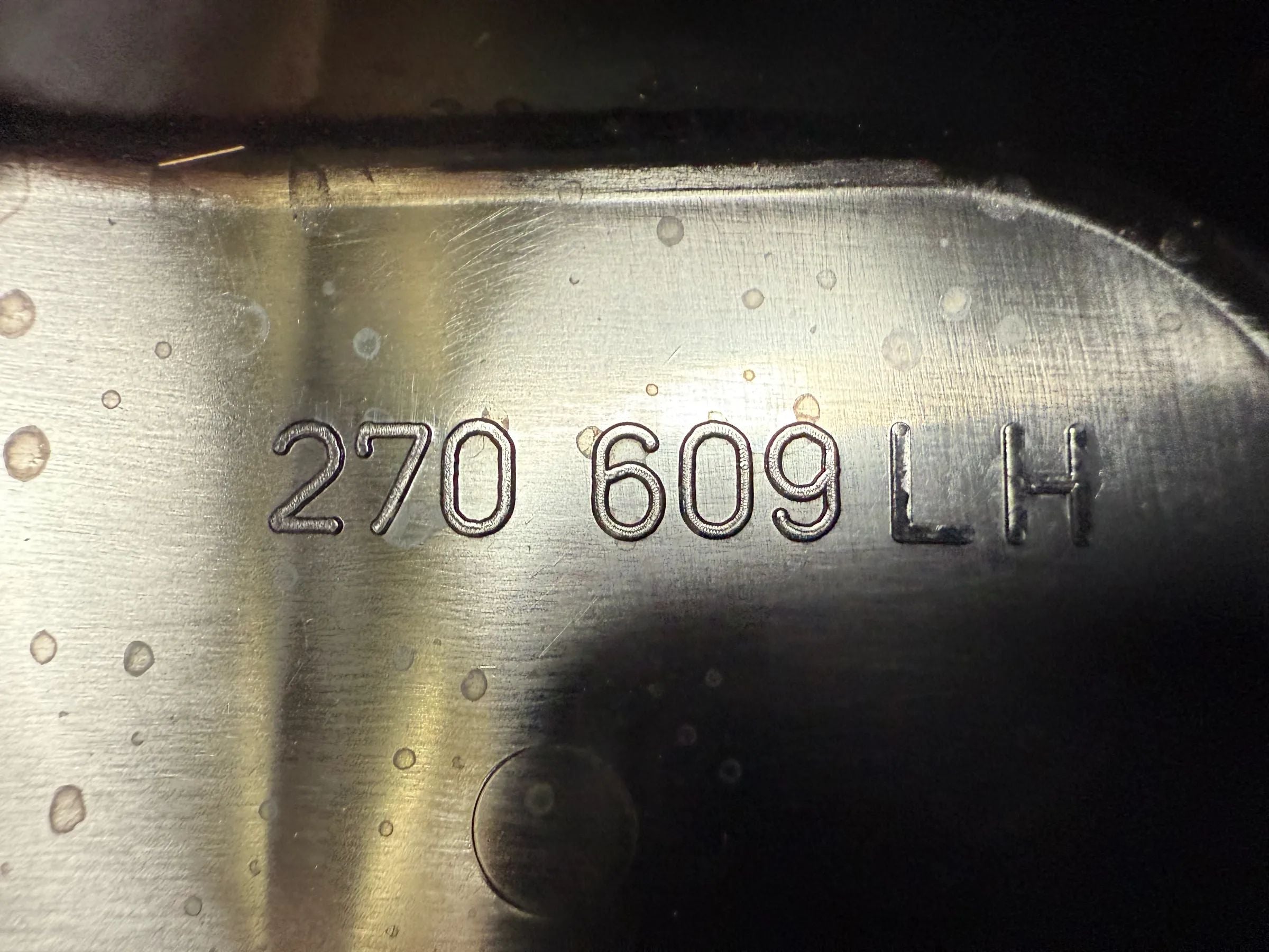 Original FORD C-Max Tapa Faros Delanteros Izquierdos Hella 270 609 LH