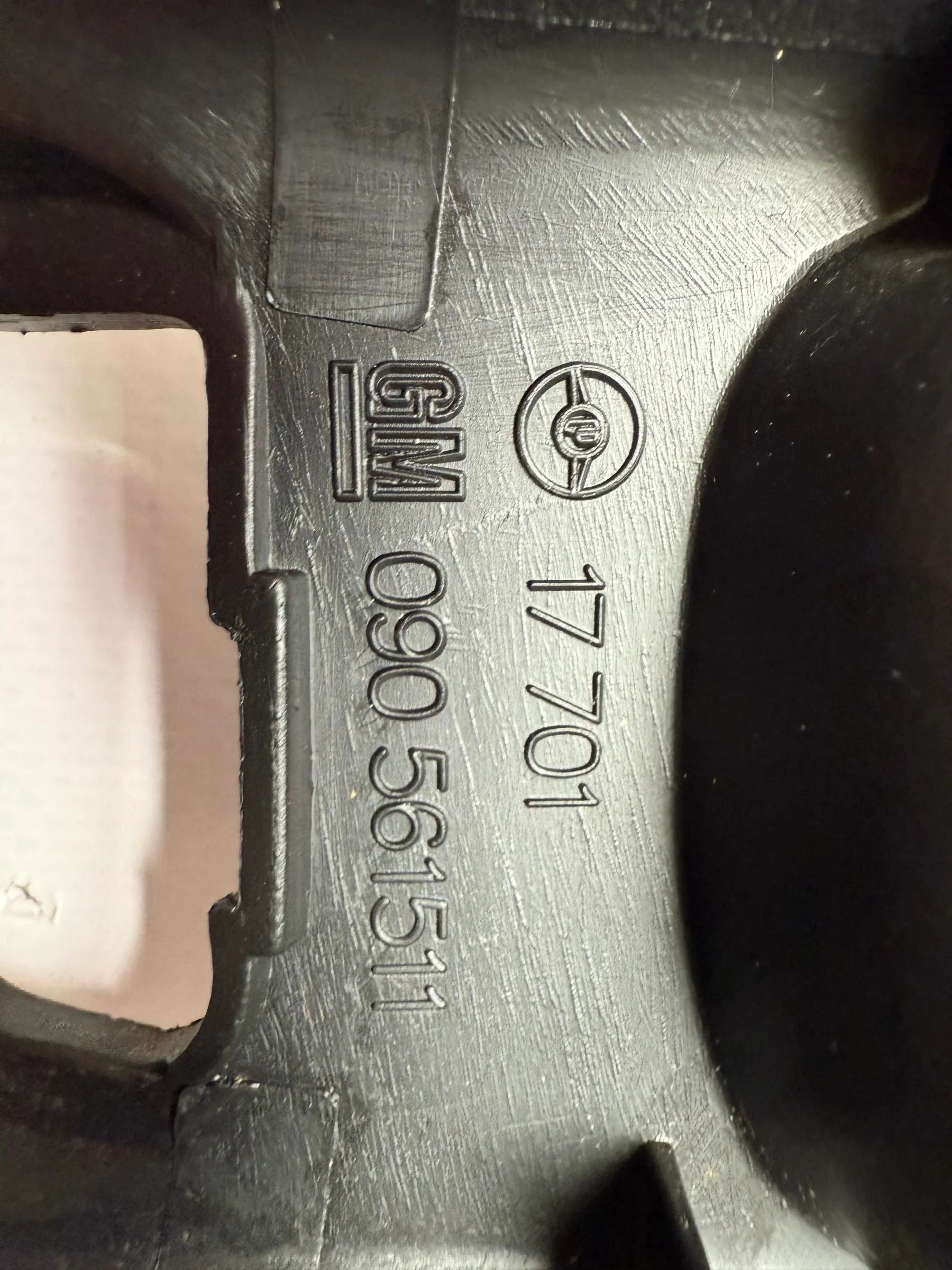 Original Opel Astra G CC Moldura Manija de Elevalunas 090561511