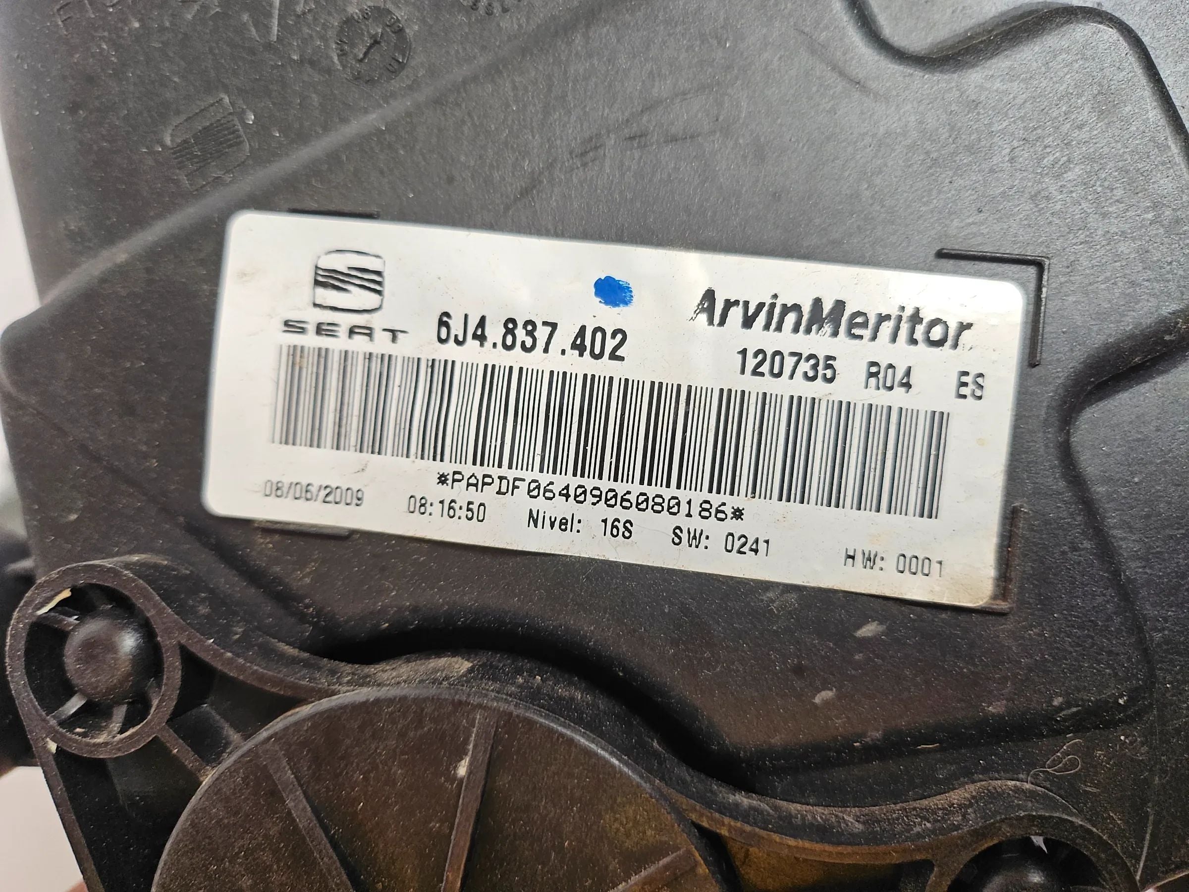 Seat Ibiza IV (6J5/6P1) Fensterheber Elek. Rechts Vorne 6J4837402