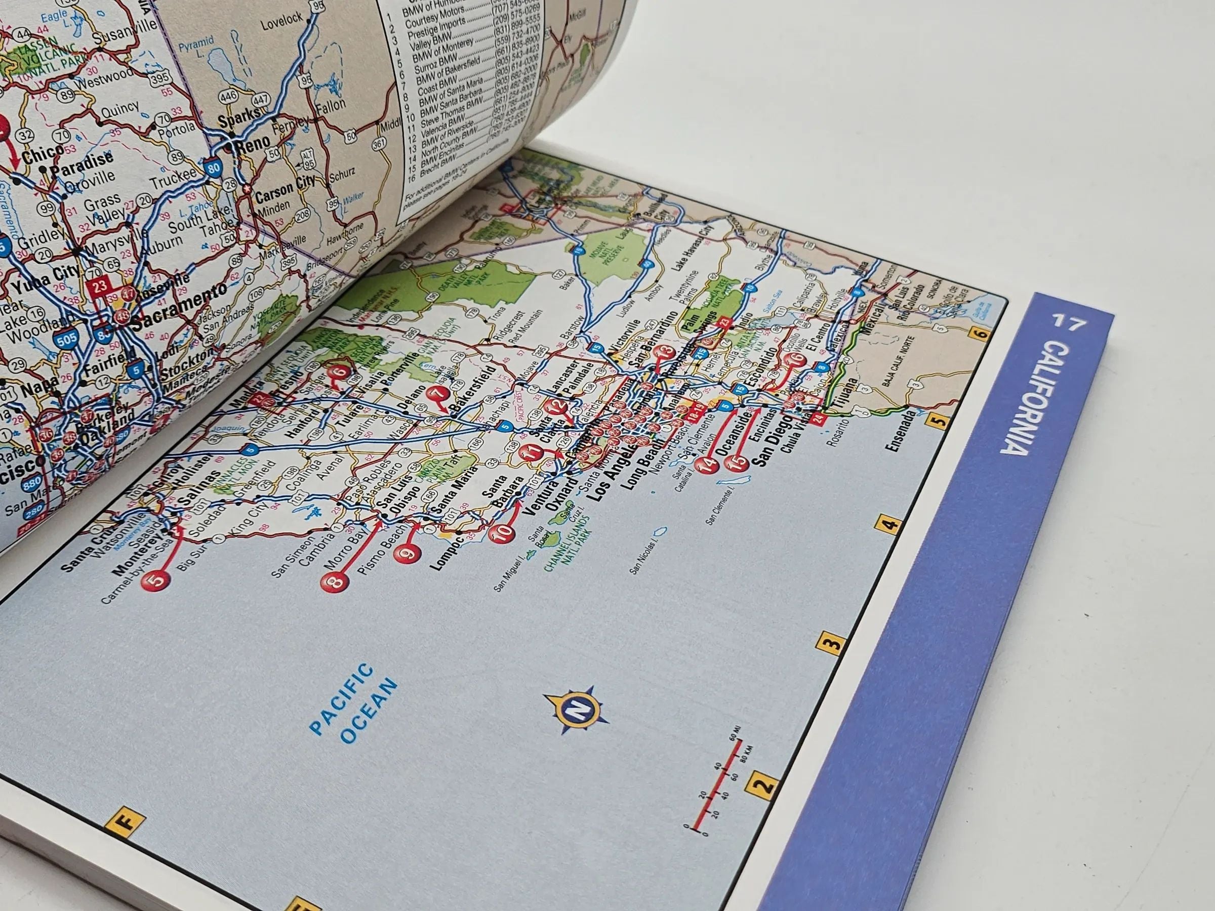 Original BMW X5 E70 2007 SAV Road Atlas Canada USA englisch 01000443174