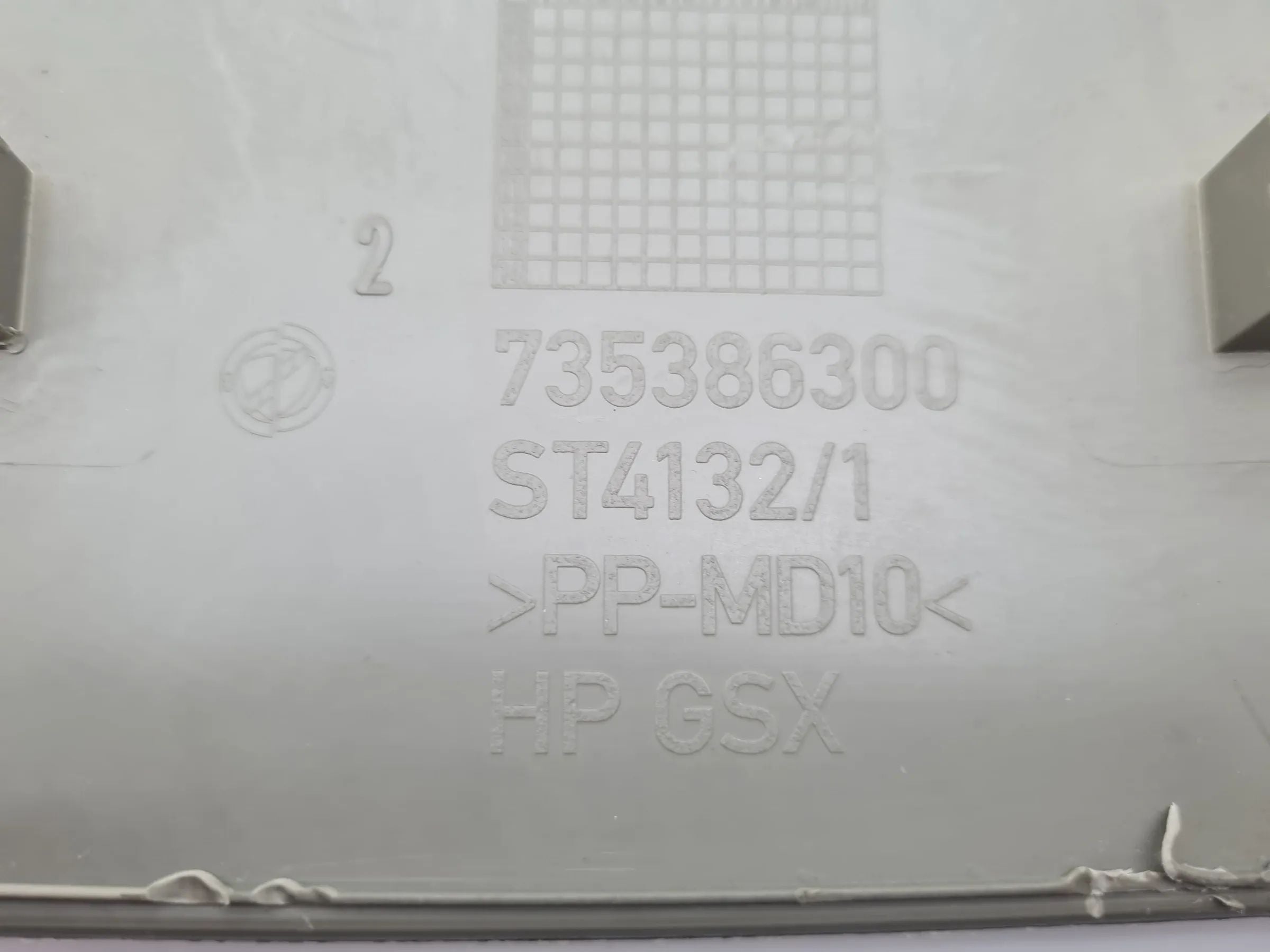 Fiat Punto Grande (199) Blende Abdeckung Mittelkonsole 735386300