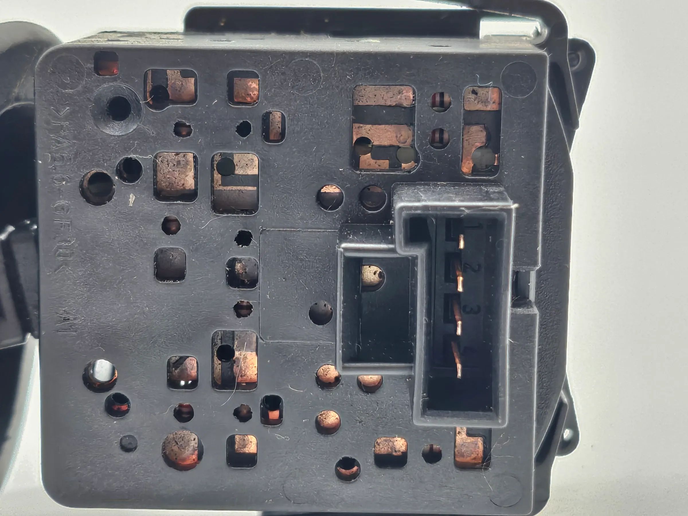 Original Wischerschalter OPEL CORSA C 1.0 - 09185413