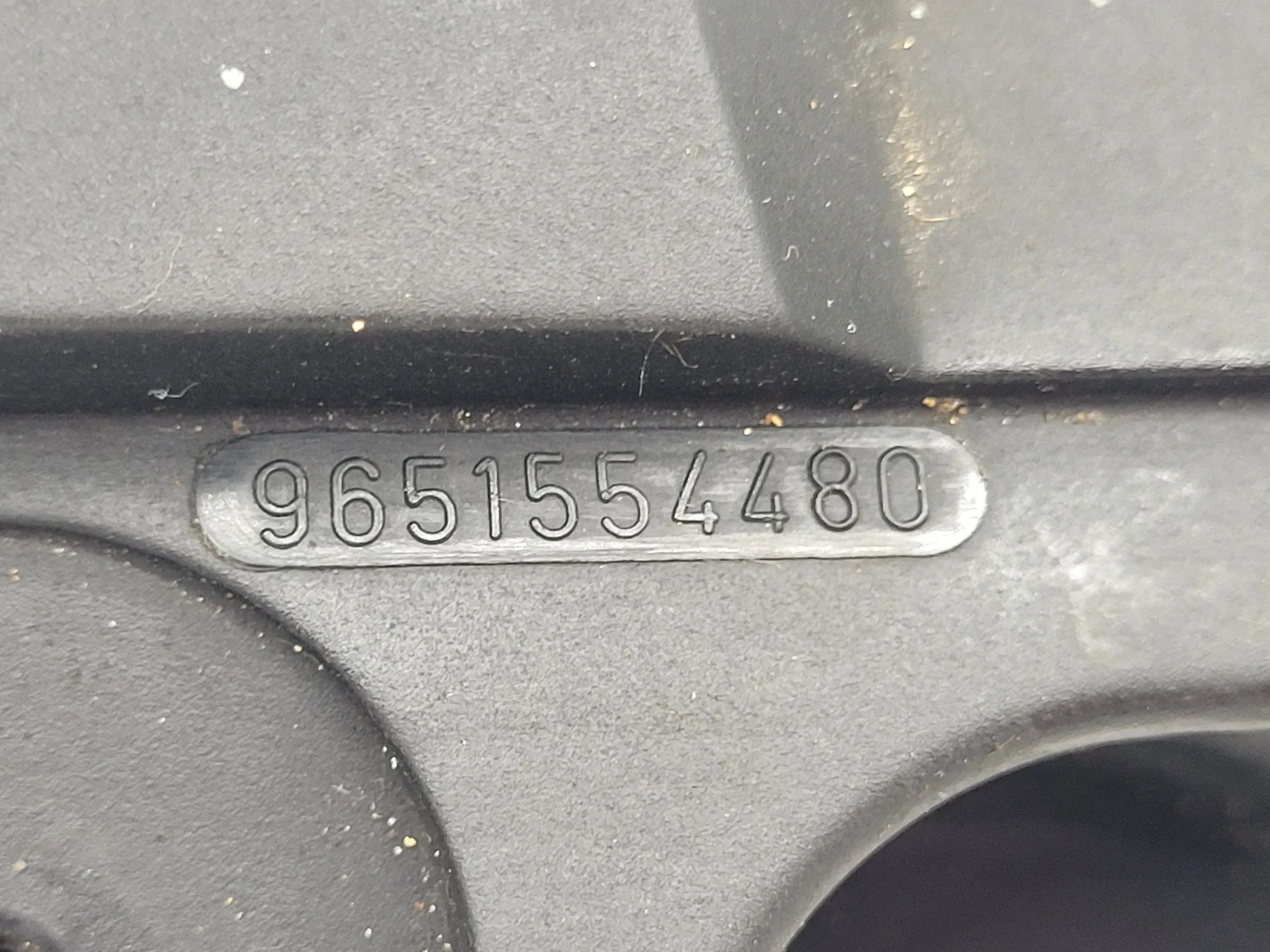 ฝาครอบวาล์ว Peugeot 206 CC (2D) ของแท้ รหัส 9651554480