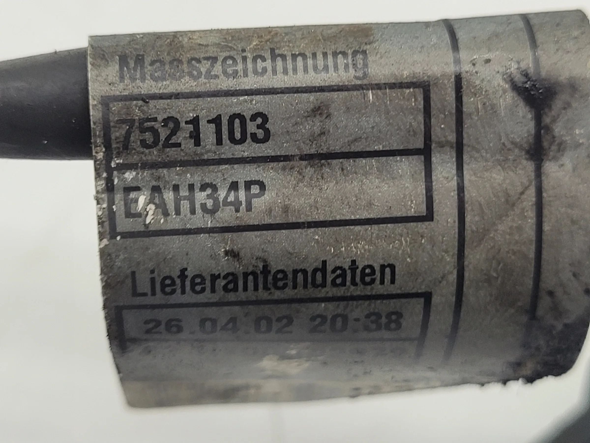 Original Mini One (R50/R53) Kabel Lichtmaschine generator 7521103