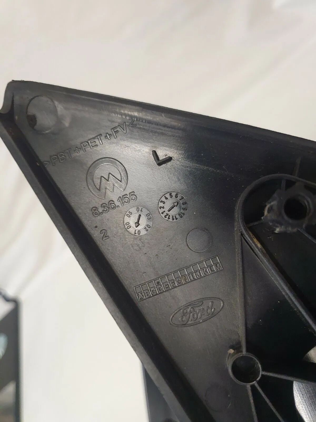 Rétroviseur latéral électrique gauche d'origine Ford Mondeo III MK3 836155
