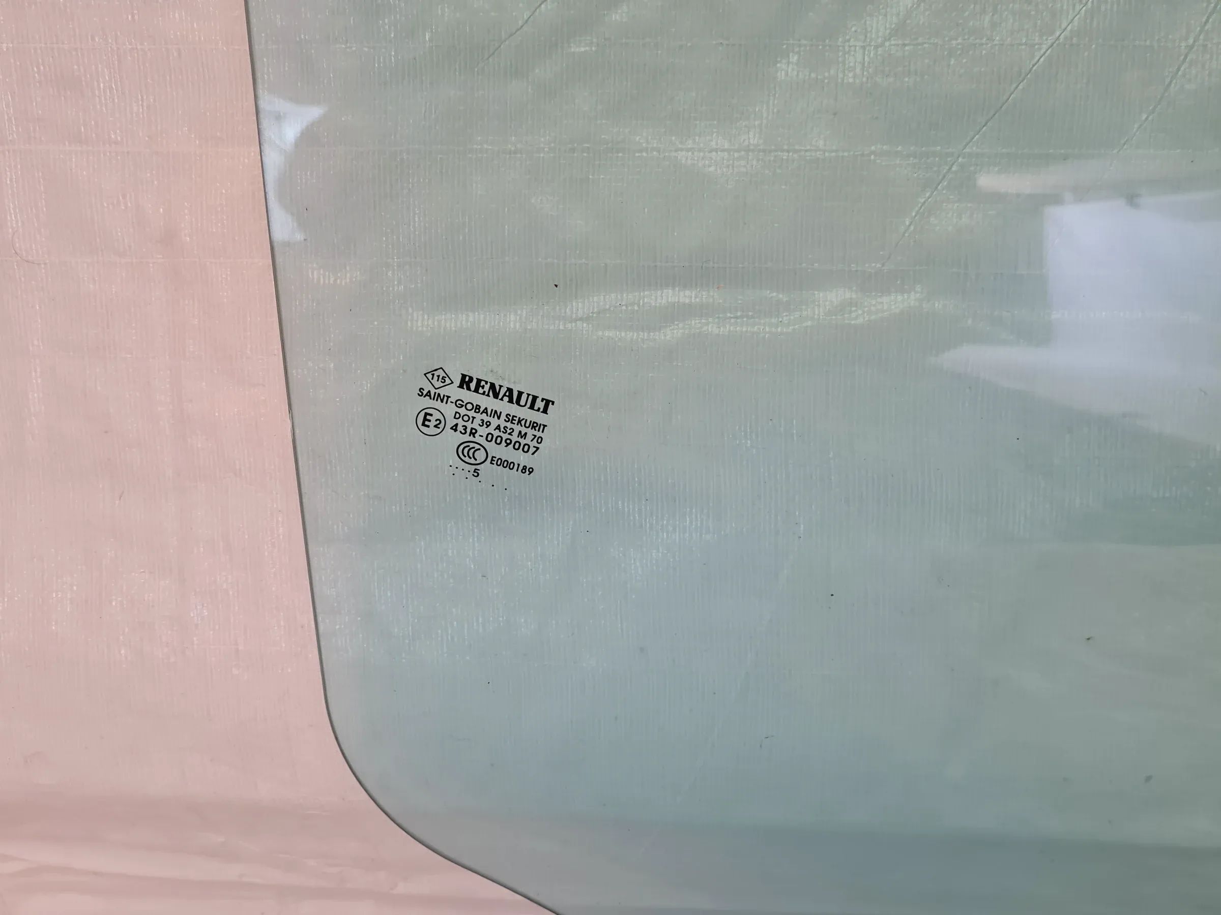 Renault Zoe BFM Fensterscheibe Glas Rechts Vorne 43R-009007 (Original)