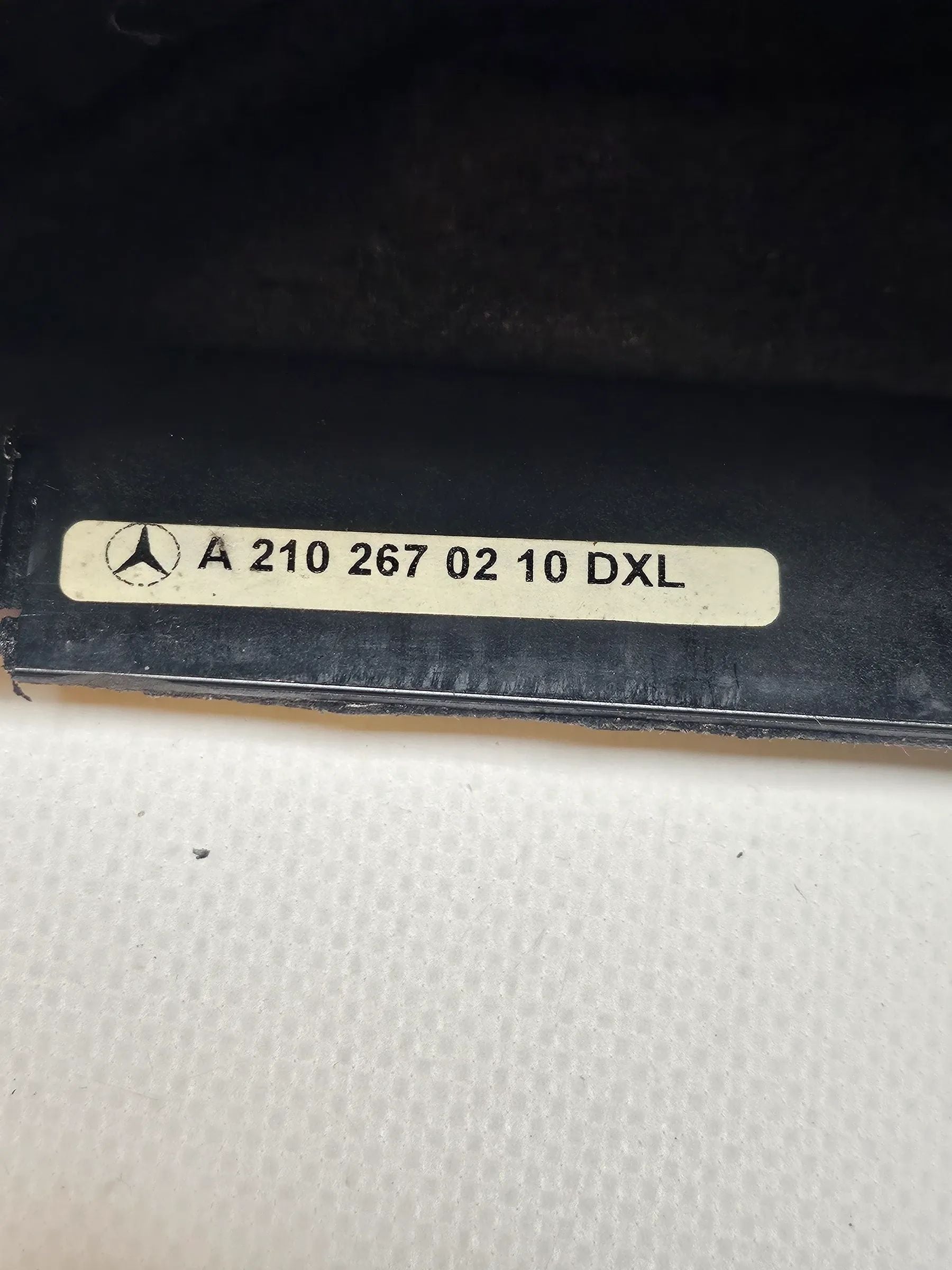 Oryginalna gałka zmiany biegów Mercedes E Klasa W210 Schaltknauf Schaltsack Elegance 5-biegów 2112670210