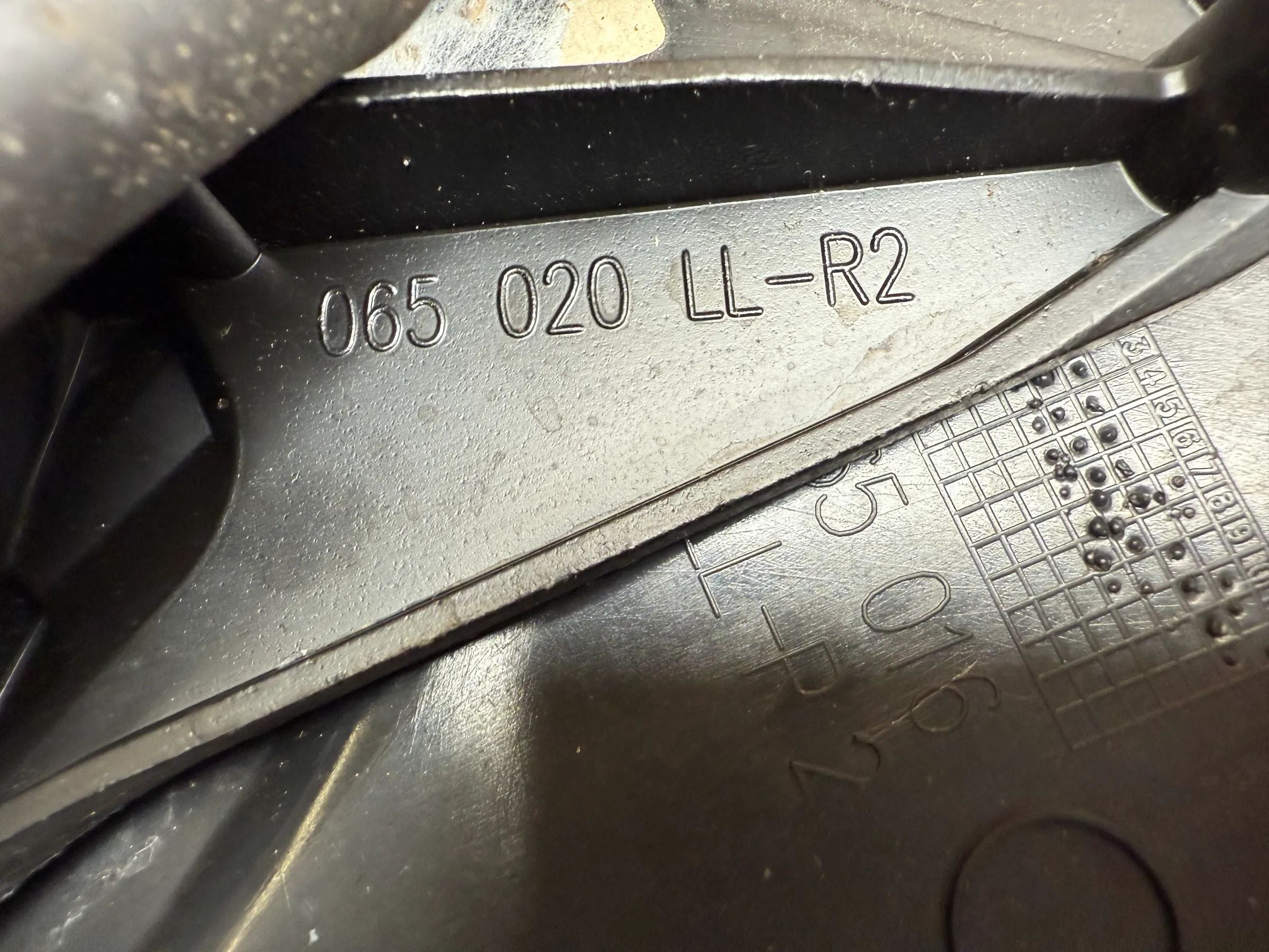 Original Opel Corsa C (X01) Aussenspiegel Elek. Rechts Silber 065020LLR2