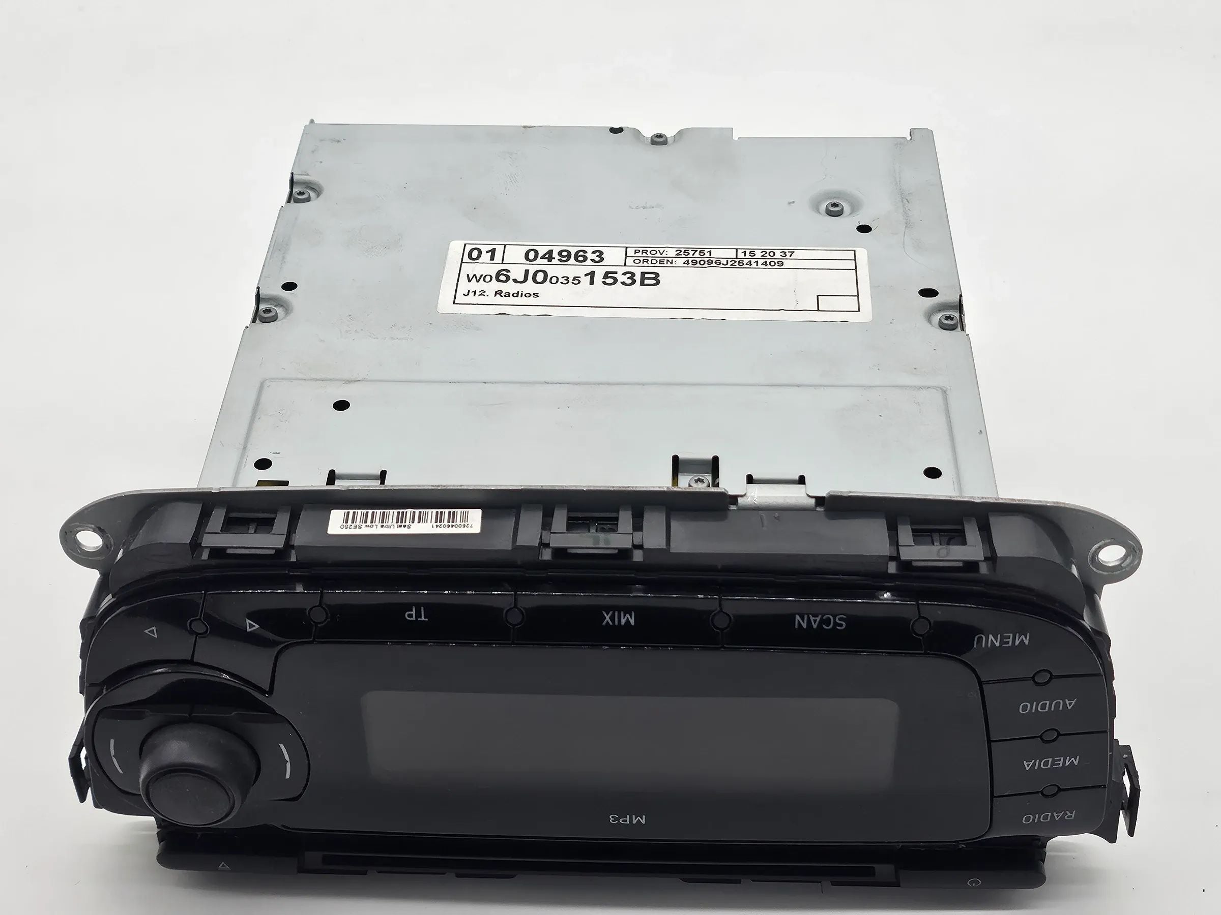 Original Seat Ibiza IV 4 6J 1.4 Radio Mp3 Media 6J0035153B without code