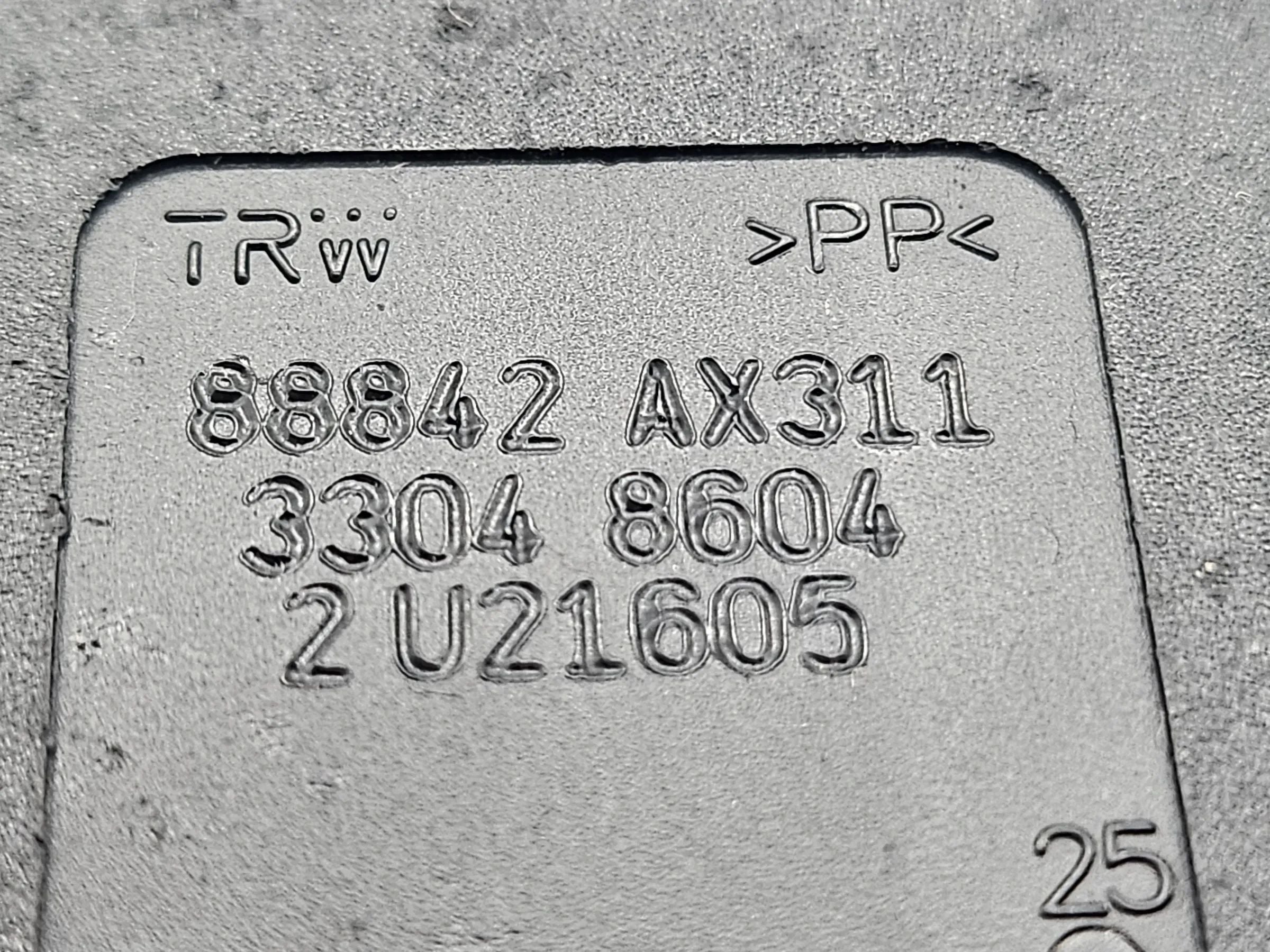 Original Micra K12 Nissan Seat Belt Buckle Rear Left or Right 88842-AX311