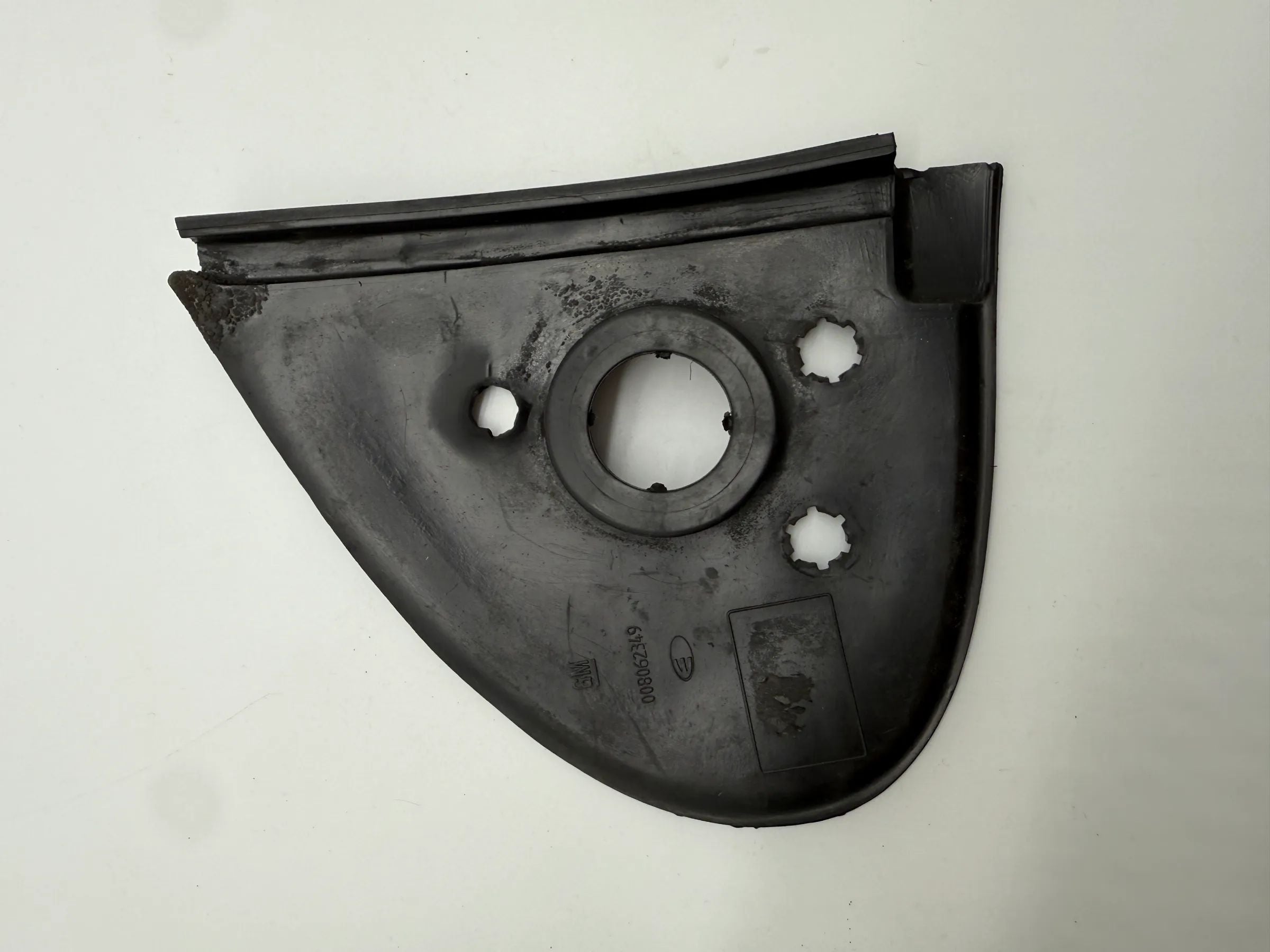 Original Opel Corsa B S93 Außenspiegel Abdichtung Rechts Schwarz 008062349