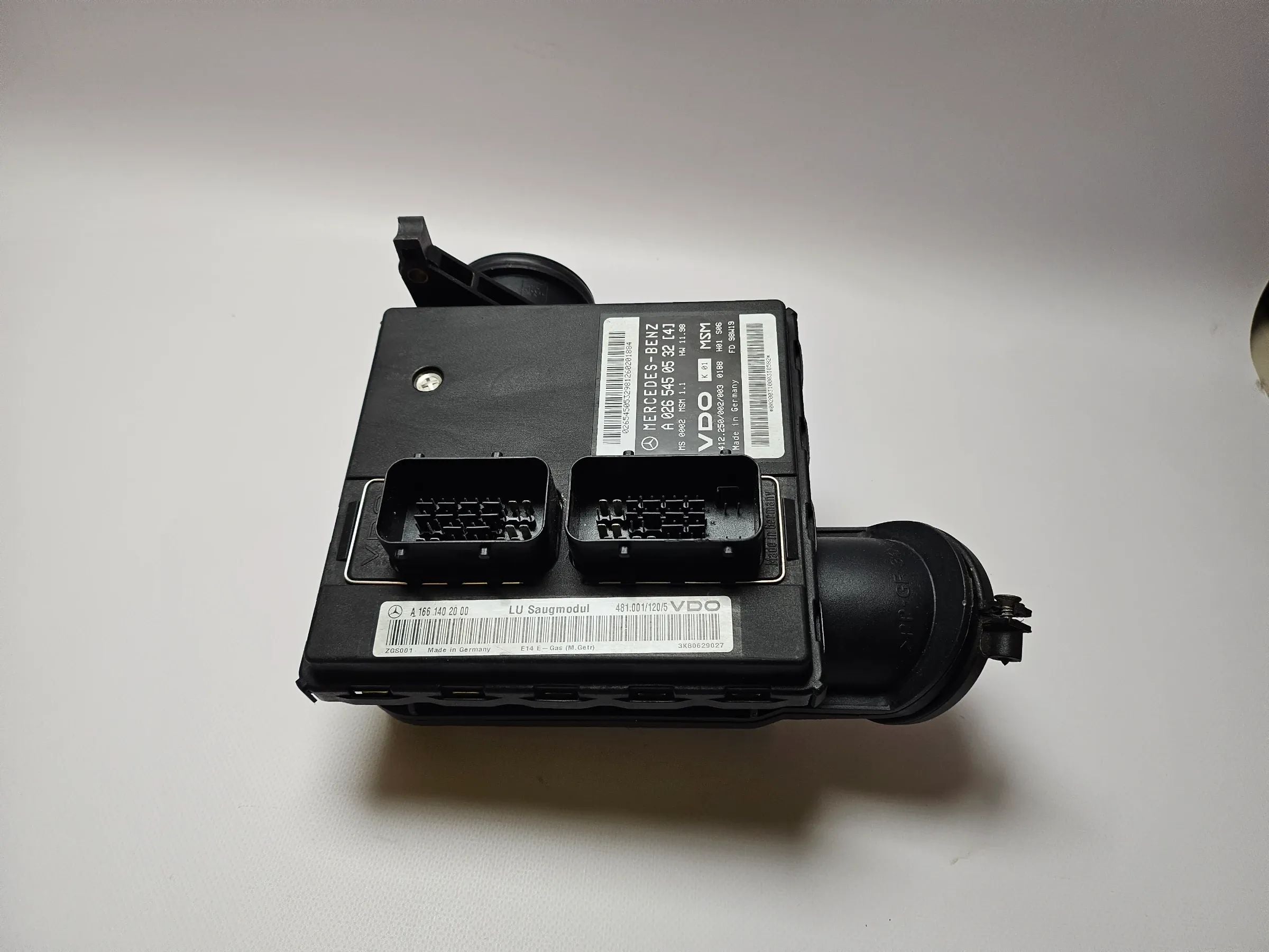 Orjinal MERCEDES-BENZ A-KLASSE W168 VDO Motor Kontrol Ünitesi A0265450532 A1661402100