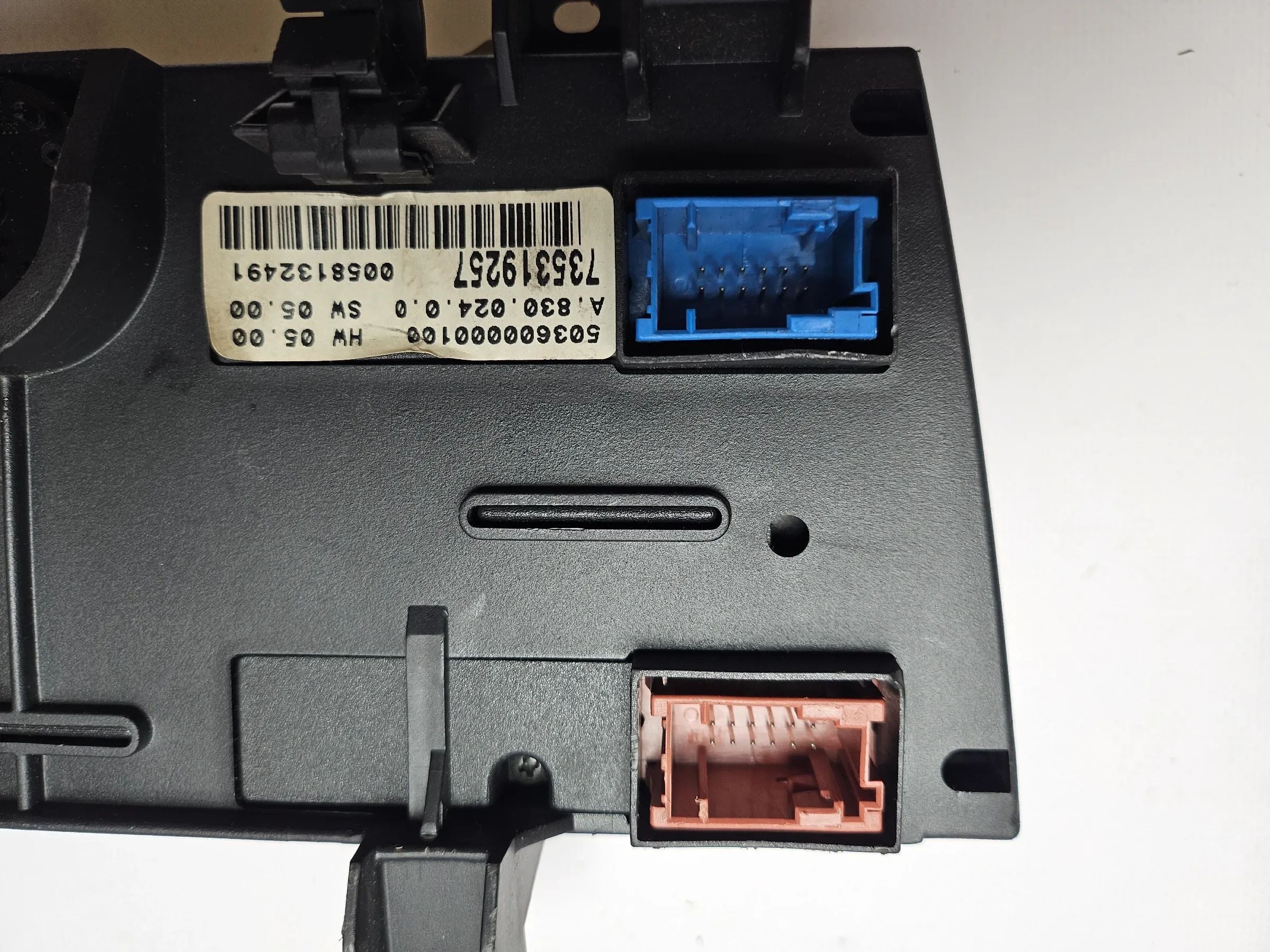 Оригинальная панель управления климат-контролем Fiat Stilo 192 735319257