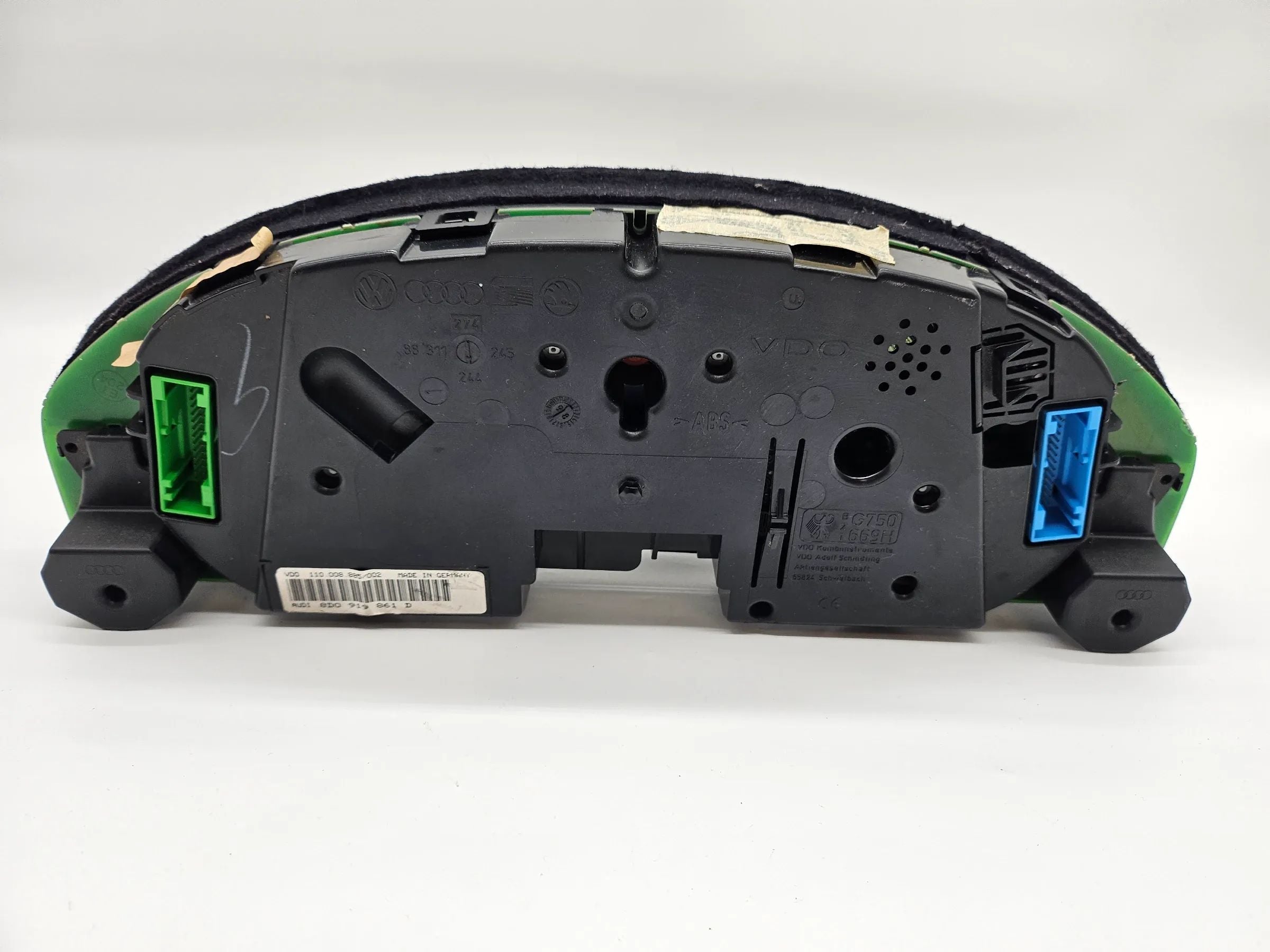 Orijinal Audi A4 Kilometre Saati Kombi Gösterge 8D0919861D VDO 110008885/002
