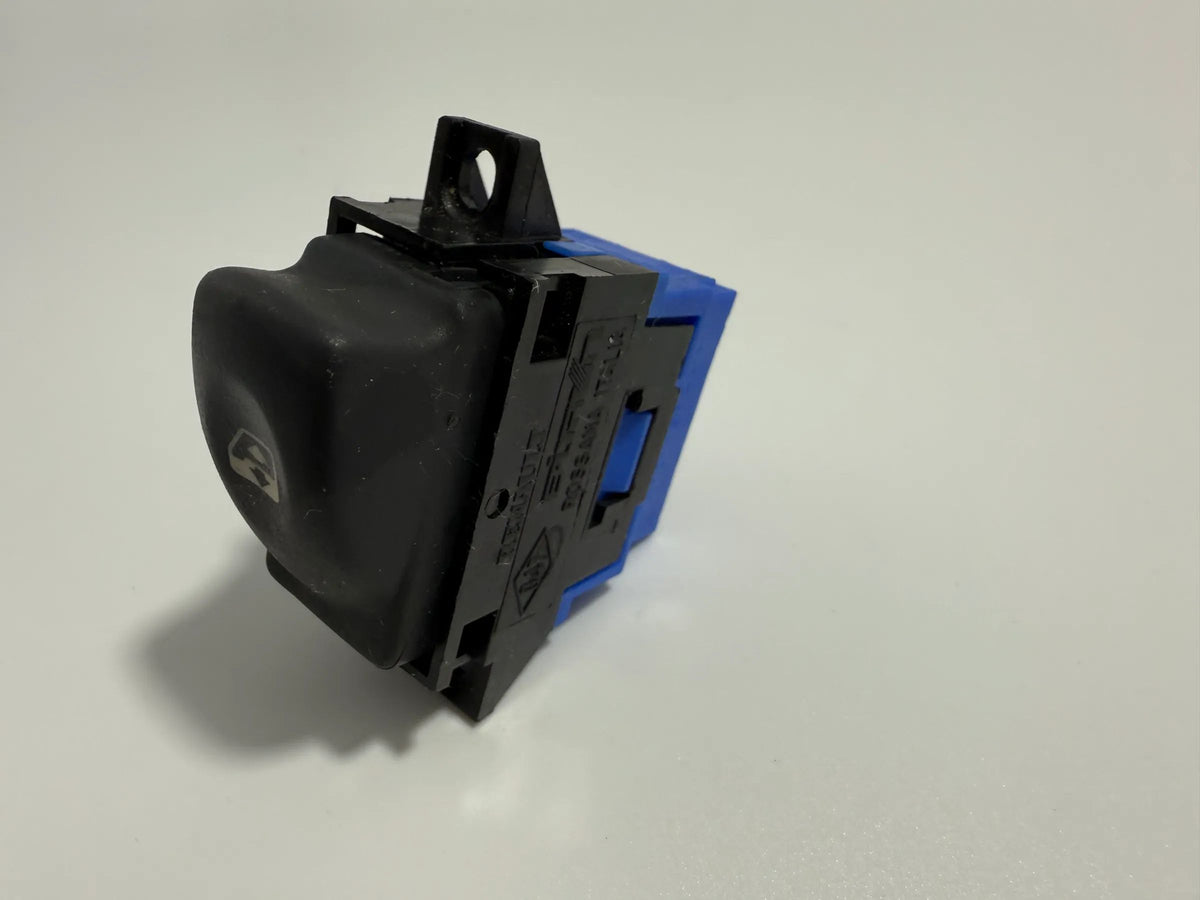 Original Renault Laguna I (B56_, 556_) 1.8 Elevador de Vidros Manual Azul 7700417486