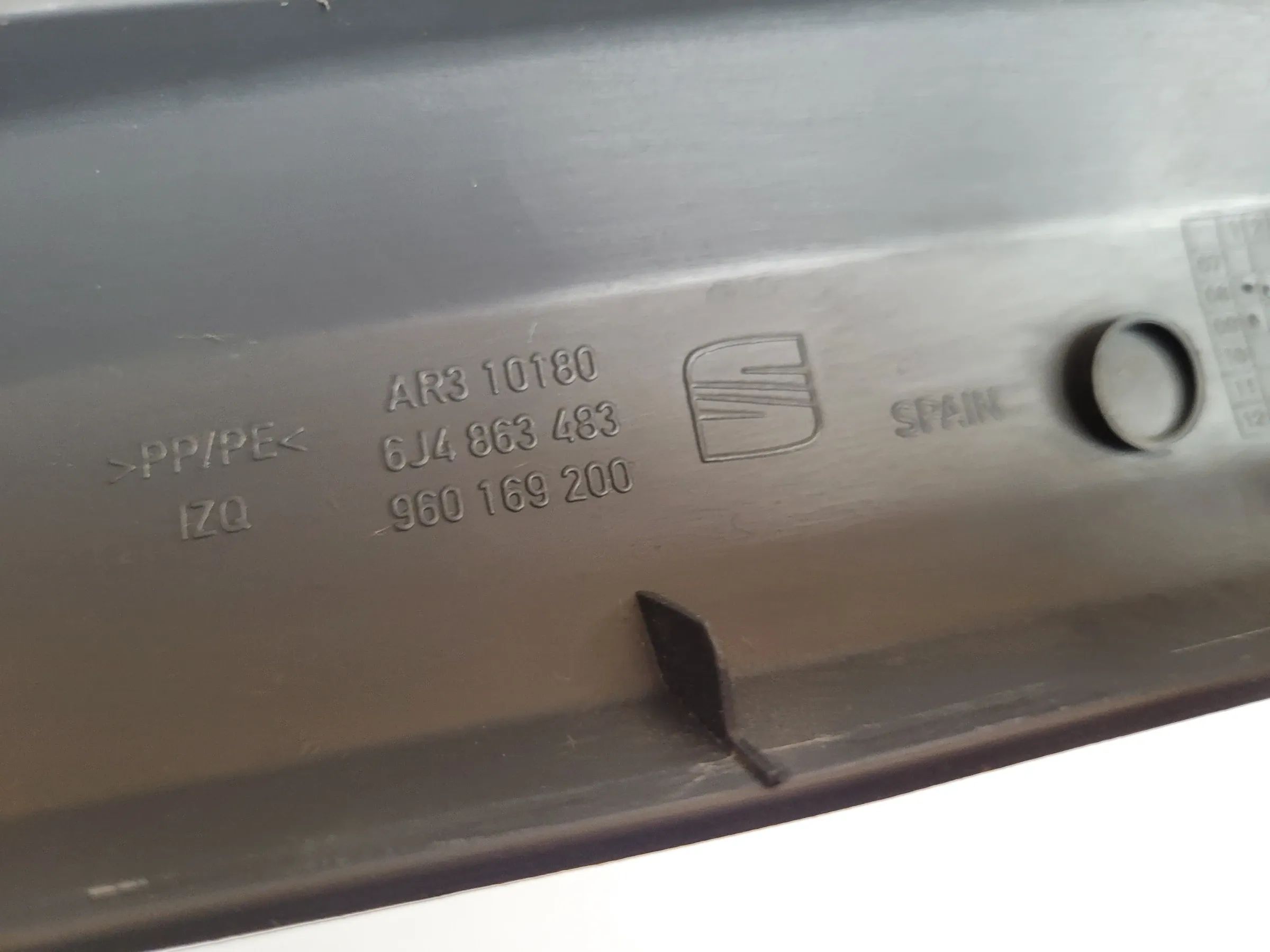 Original Seat Ibiza IV (6J5/6P1) Einstiegsleiste Zierleiste Links 6J4863483