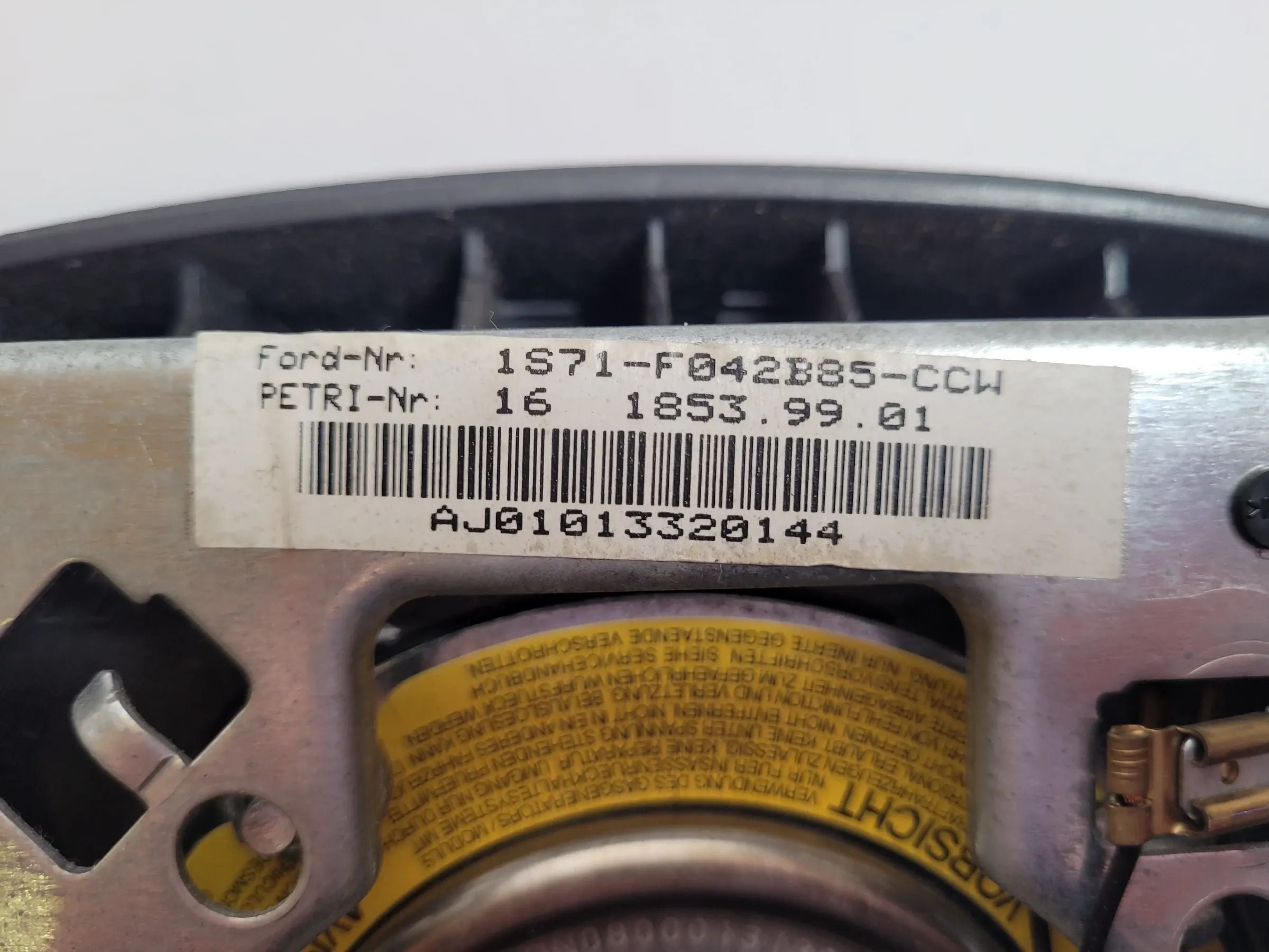 Original Ford Mondeo 3 III BWY/B4Y/B5Y Leder Lenkrad 1S71-3599-CBW