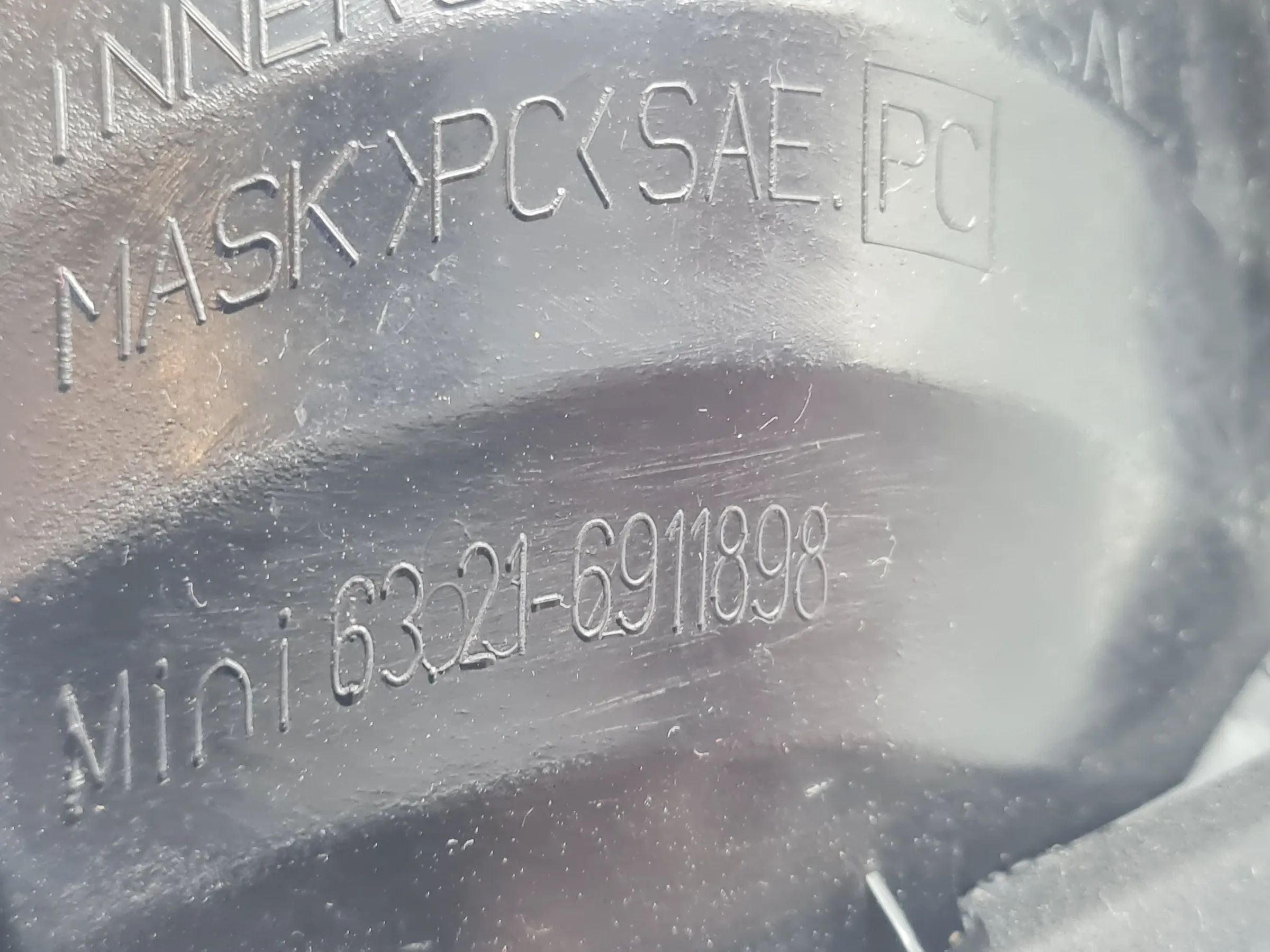 Original Mini One (R50/R53) Rückleuchte Rücklicht Rechts 63.21-6911898