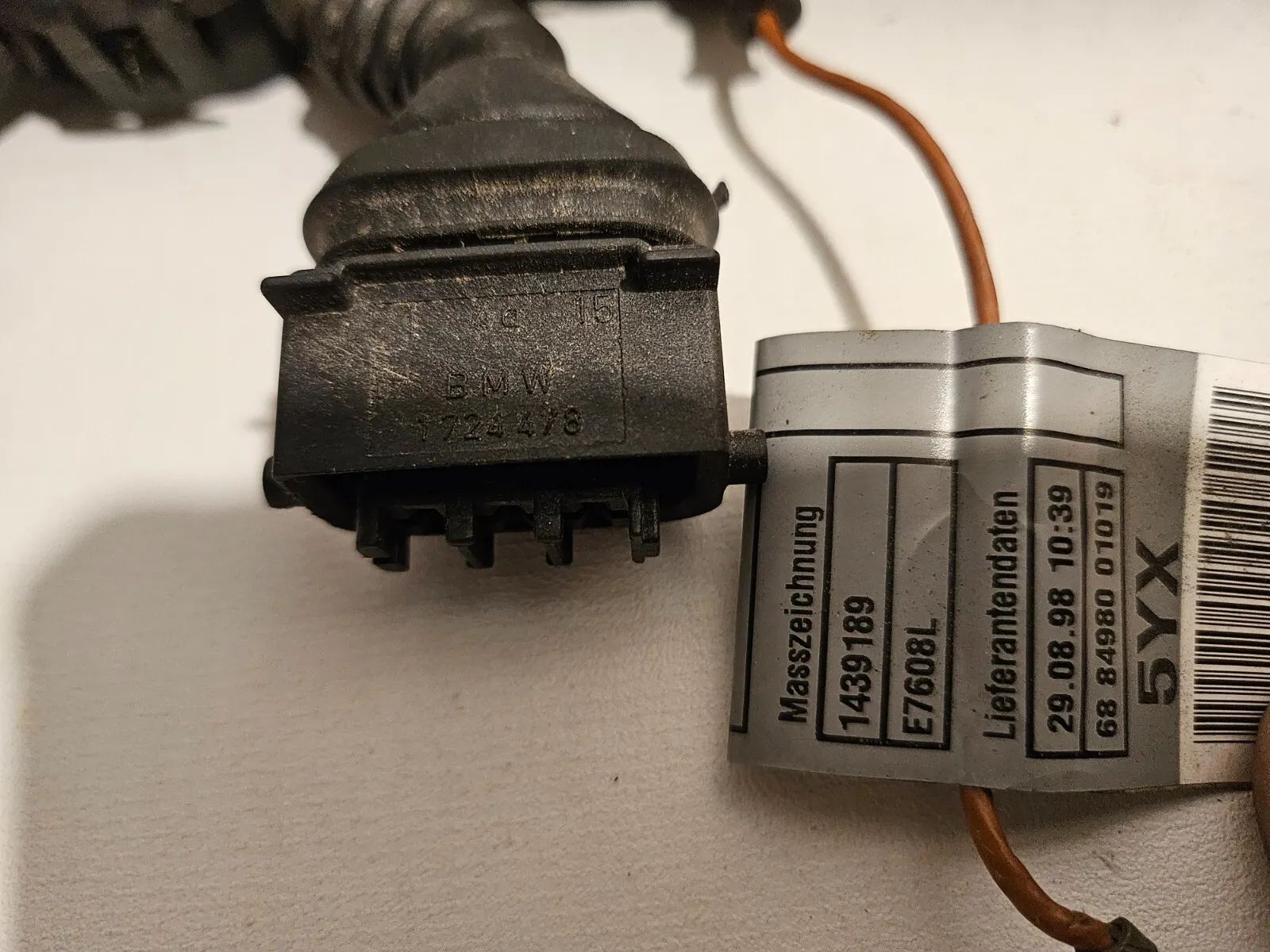 BMW E39 Cablaggio Candele Bobina Accensione M52TU M54 2.0 2.3 2.5 2.8 3.0 1439183 #129