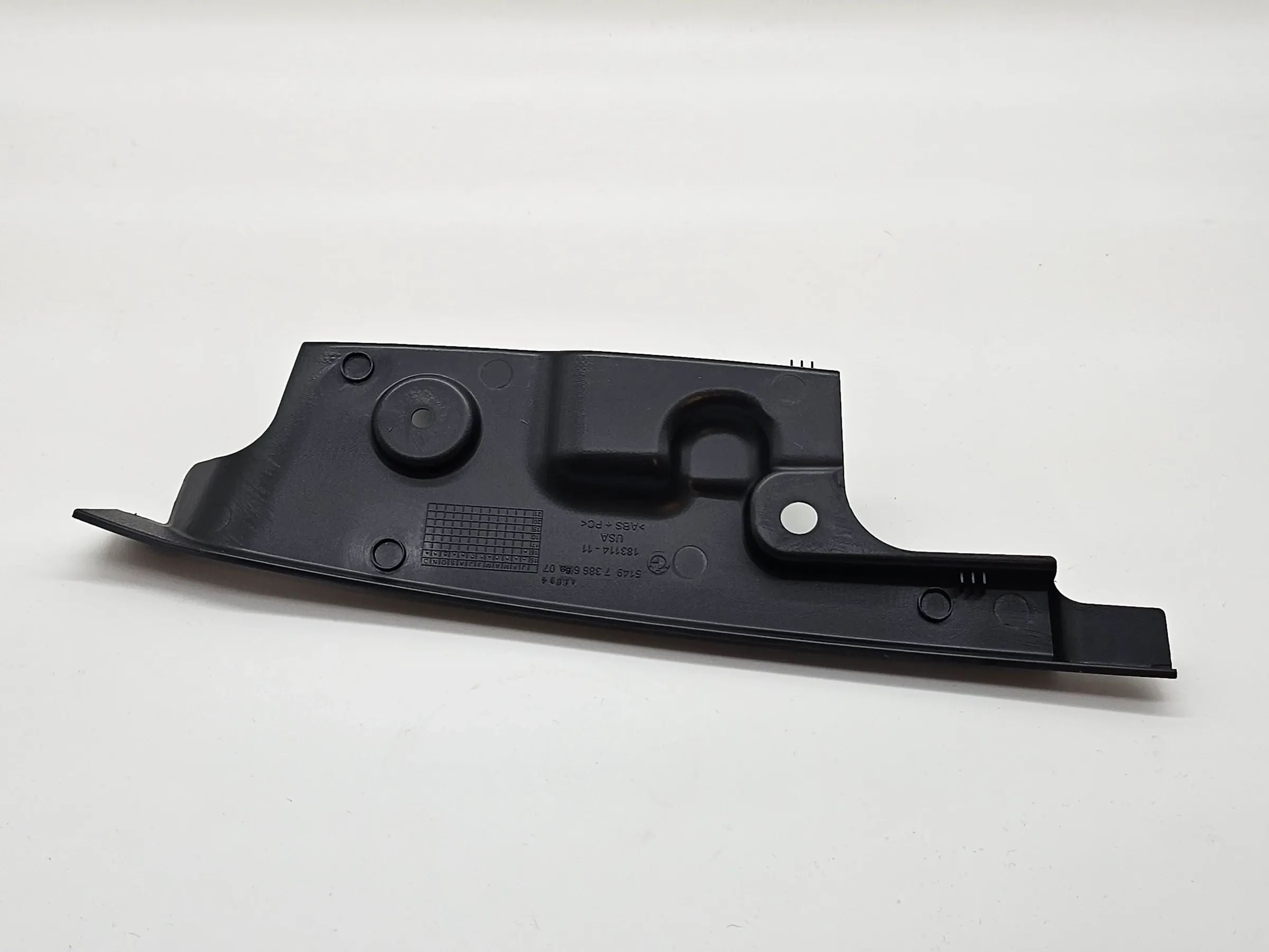 Original BMW F16 X6 F86 Blende Wasserrinne links  7386659 51497386659