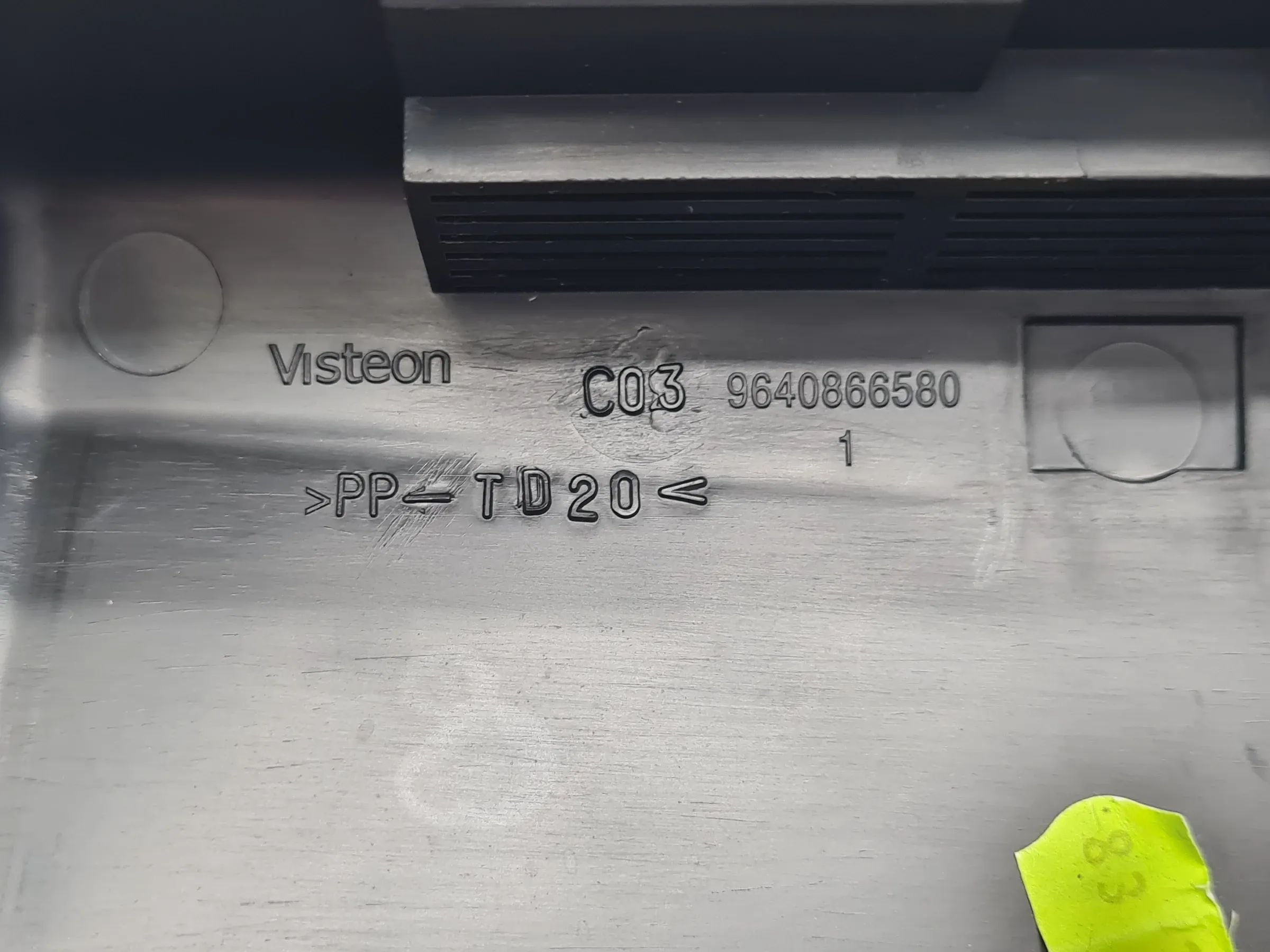 Original Peugeot 206 CC (2D) Deckel Sicherungskasten 9640866580