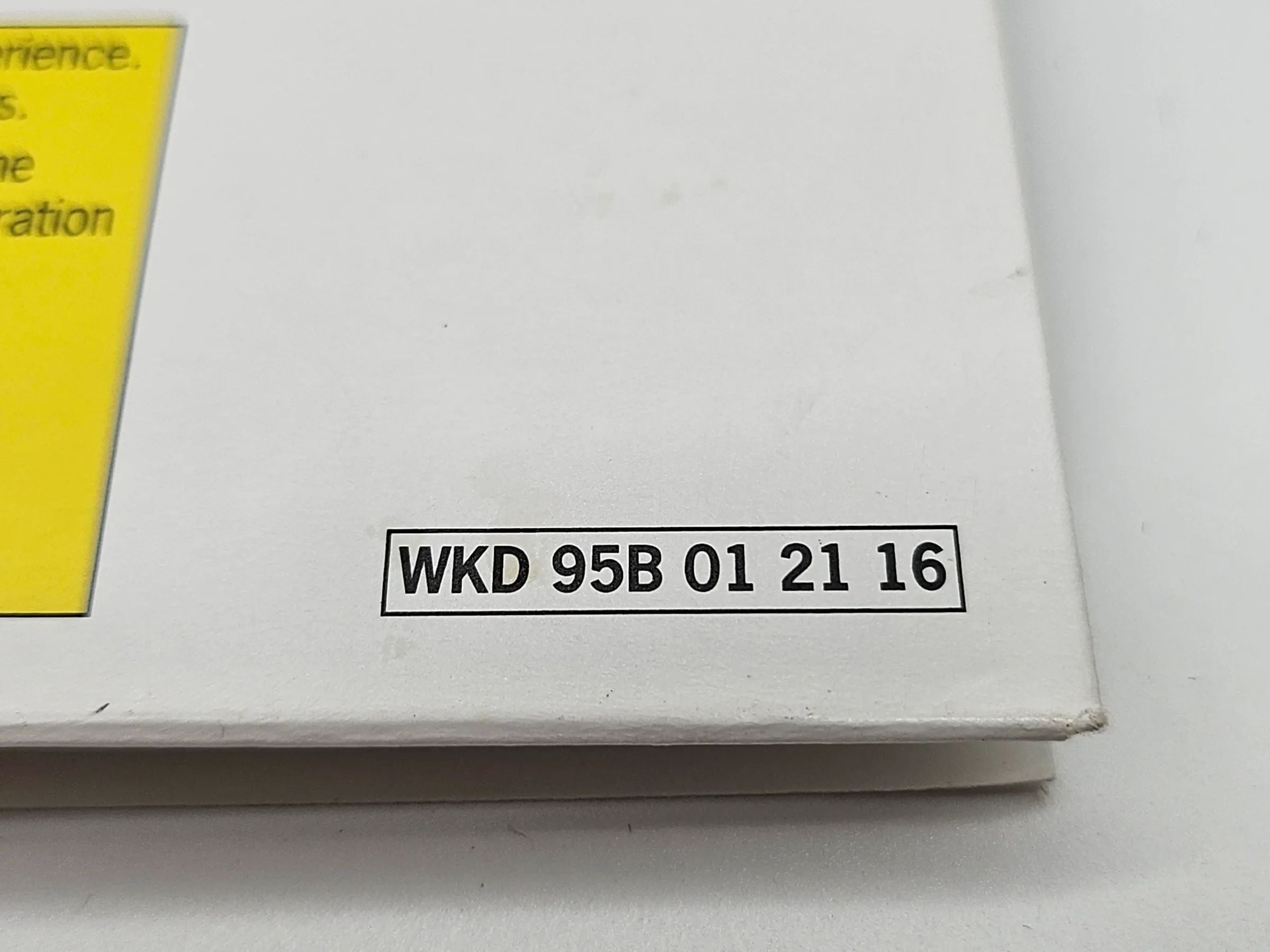 Original Porsche Macan 2016 QUICK Betriebsanleitung WKD95B012116 englisch