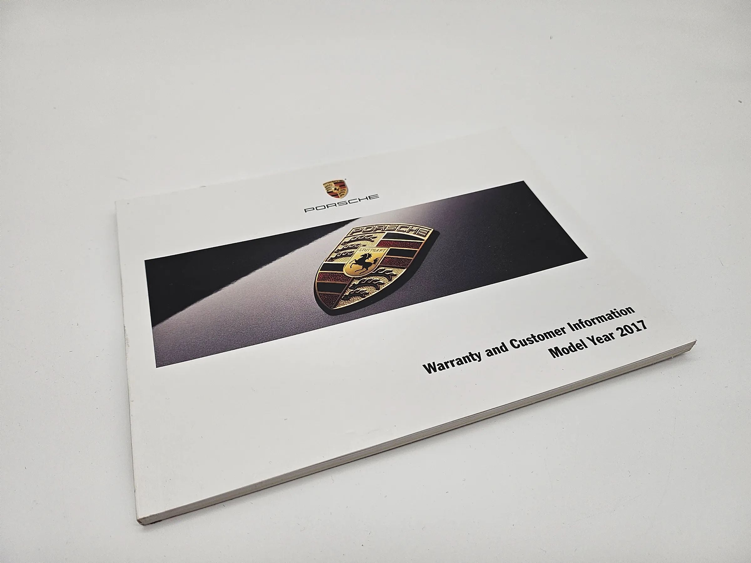 PORSCHE 911 CARRERA  Typ 991 Warranty and Customer Information 2017 englisch