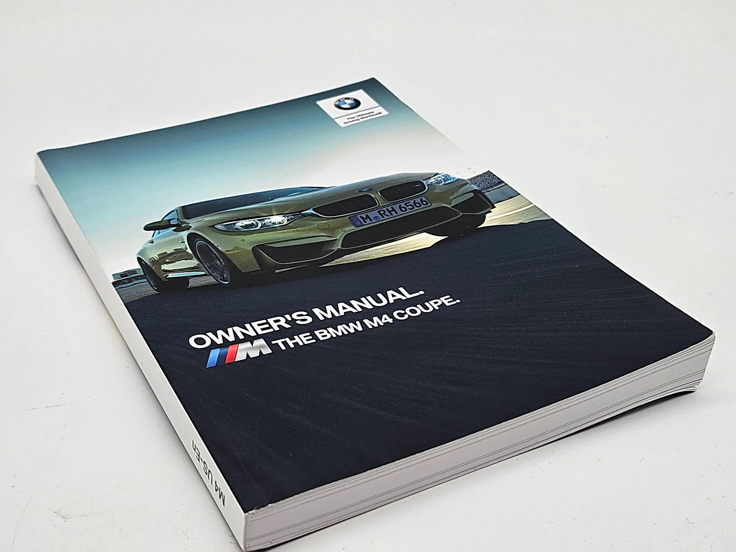 Original BMW M4 COUPE F82 Betriebsanleitung  Bedienungsanleitung Bordbu englisch