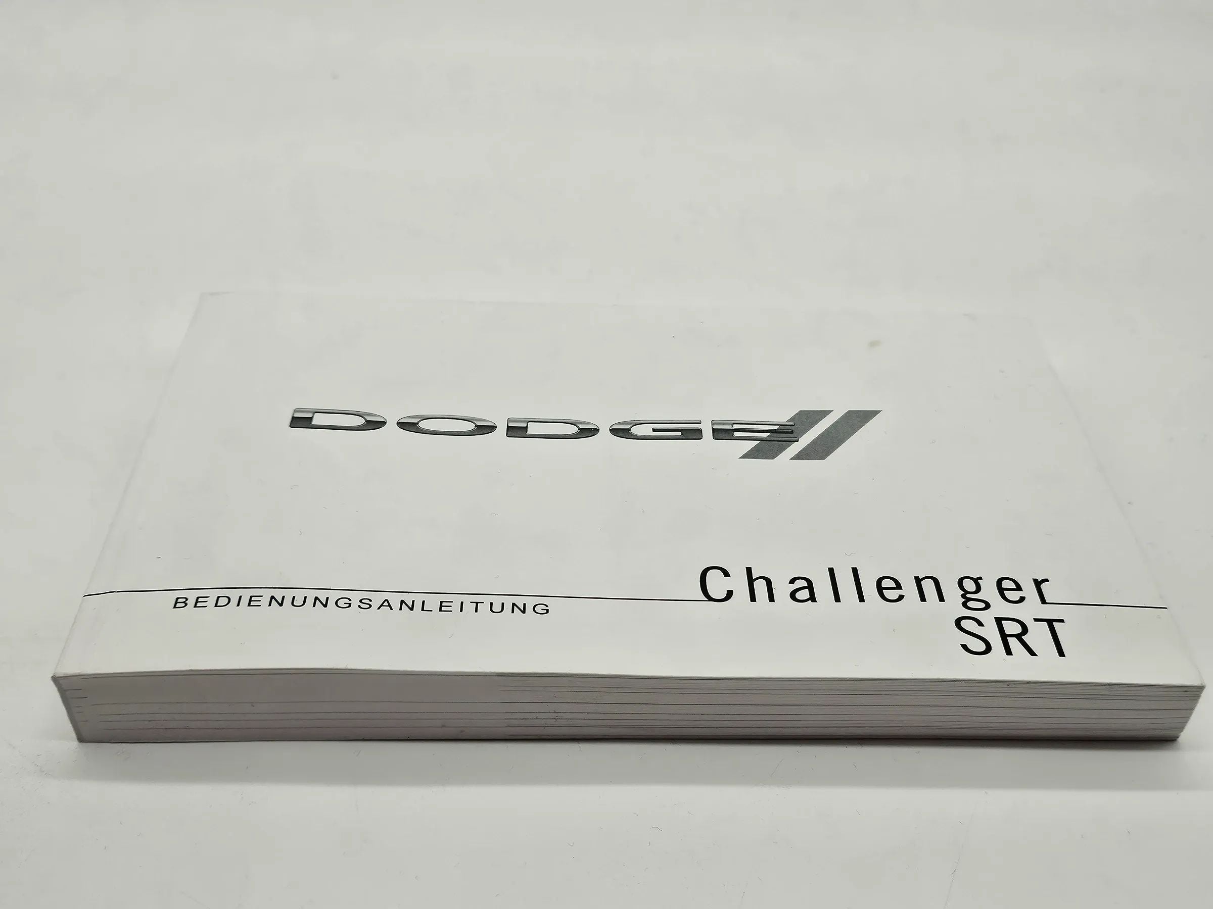 Original  Dodge Challenger SRT Bordbuch 2018 Bedienungsanleitung deutsch