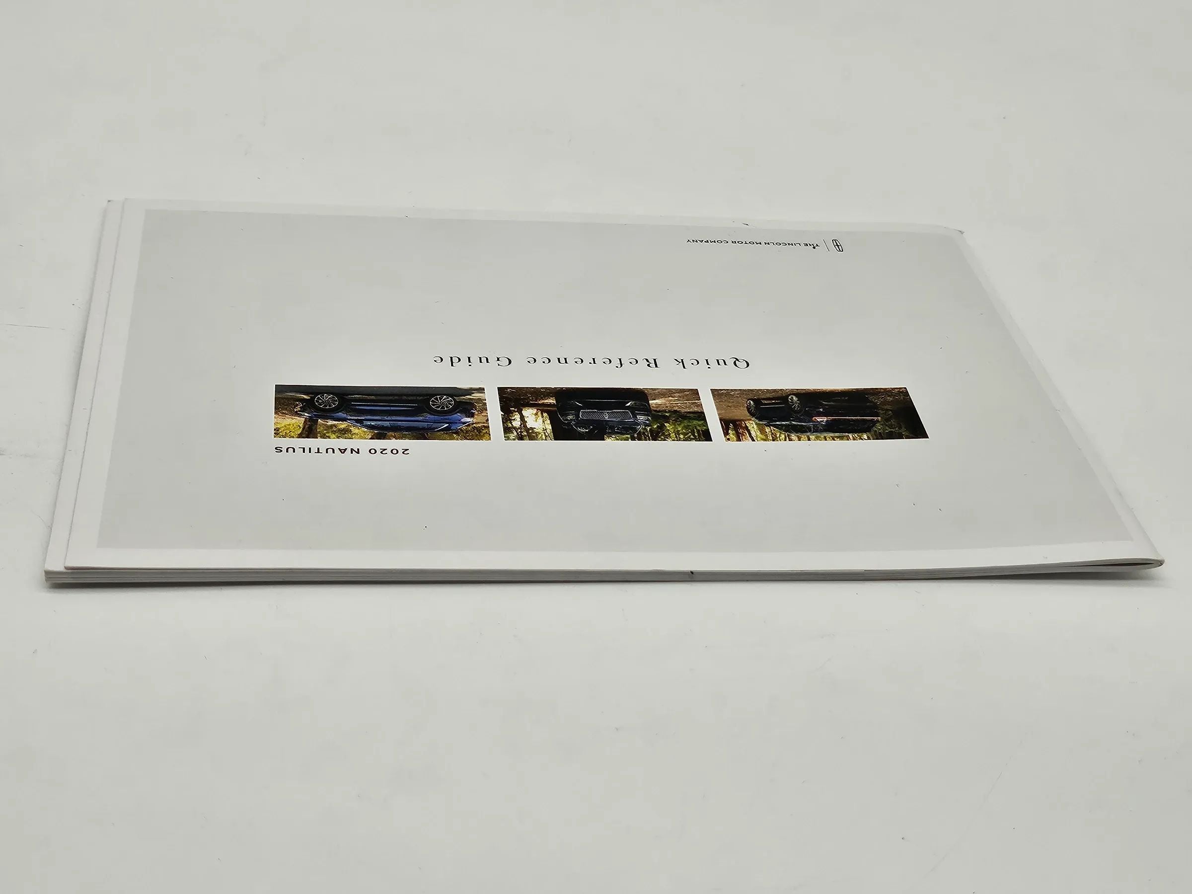 Original Lincoln Nautilus 2020 schnell Betriebsanleitung LA1J19G217AA