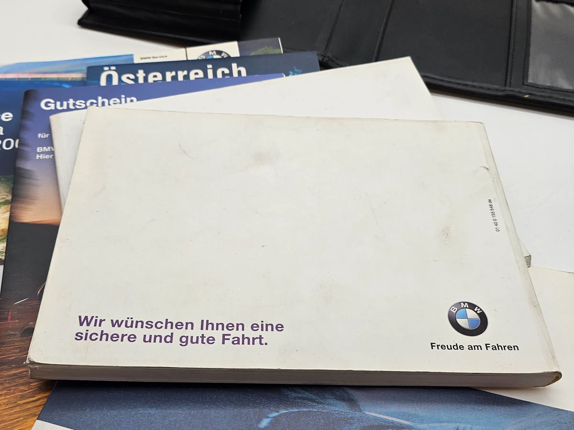 Original Bordmappe  Betriebsanleitung BMW X5 E53 3.0i  und 4.4i