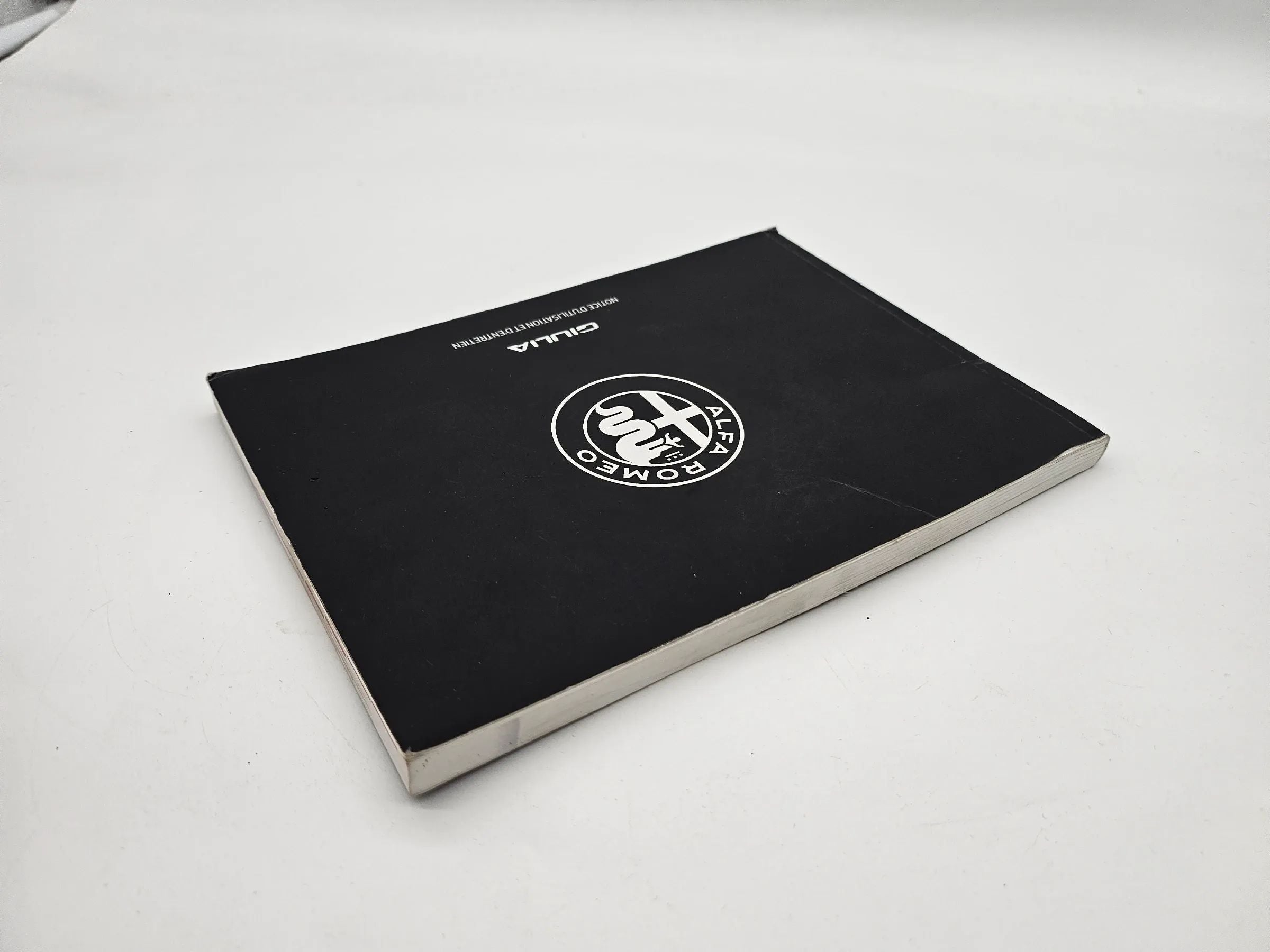 Original Alfa Romeo GIULIA Betriebsanleitung Bordbuch Französisch 2018