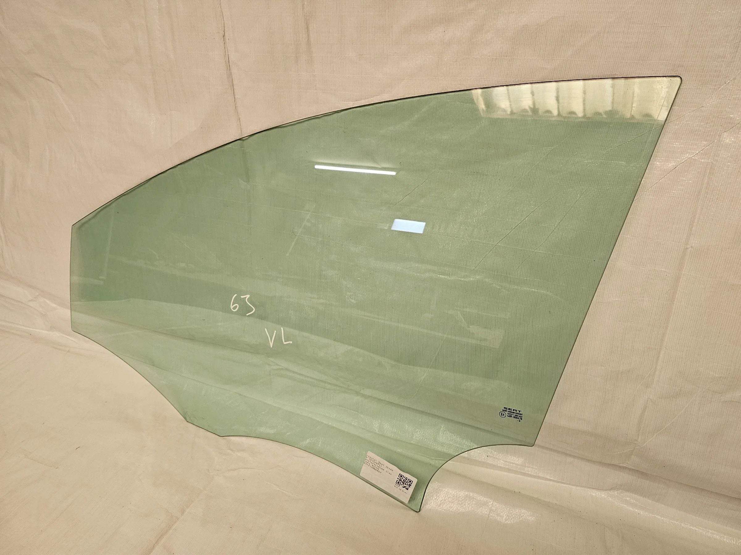Original Seat Ibiza IV (6J5/6P1) Fensterscheibe Glas Links Vorne DOT-211M86AS2