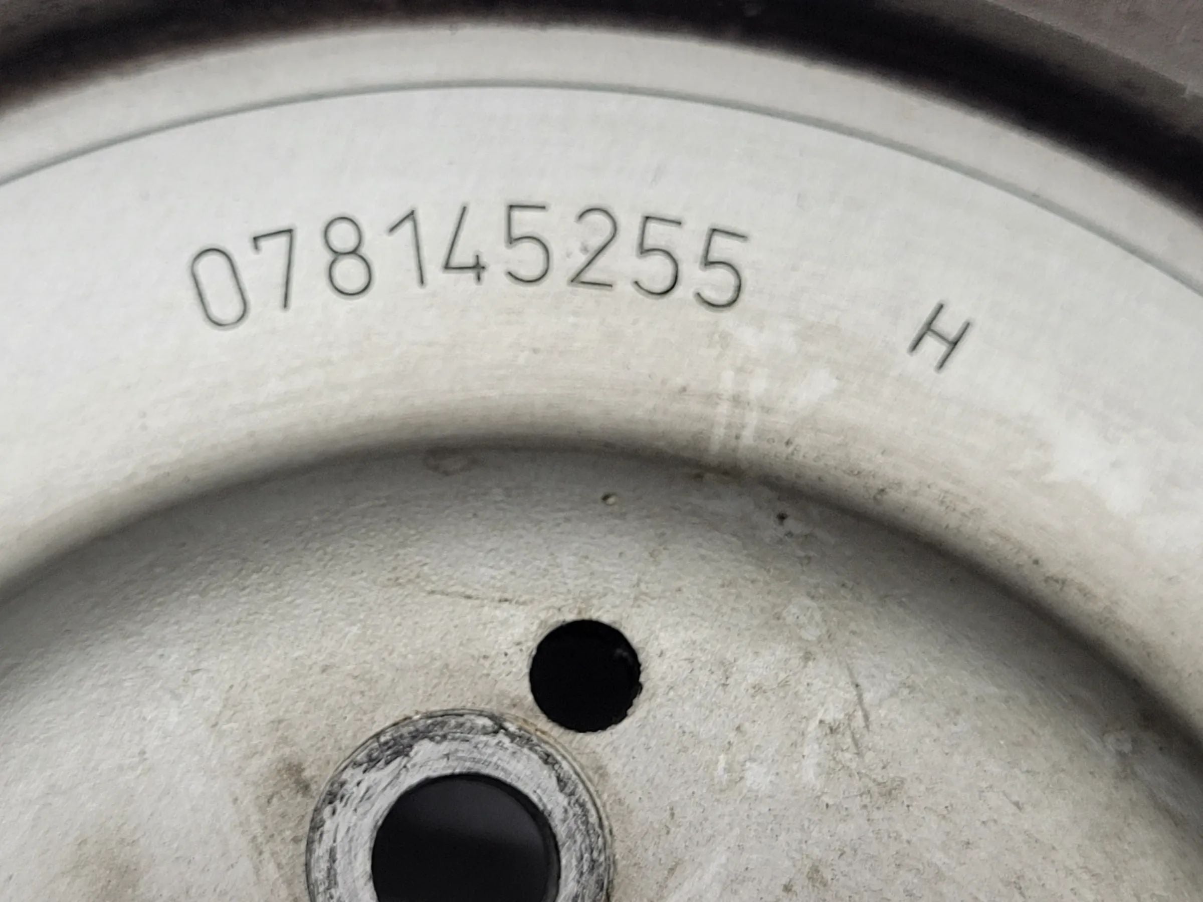 Original VW Riemenscheibe AUDI VW A4 Avant S4 quattro A6 S6 A8 078145255F