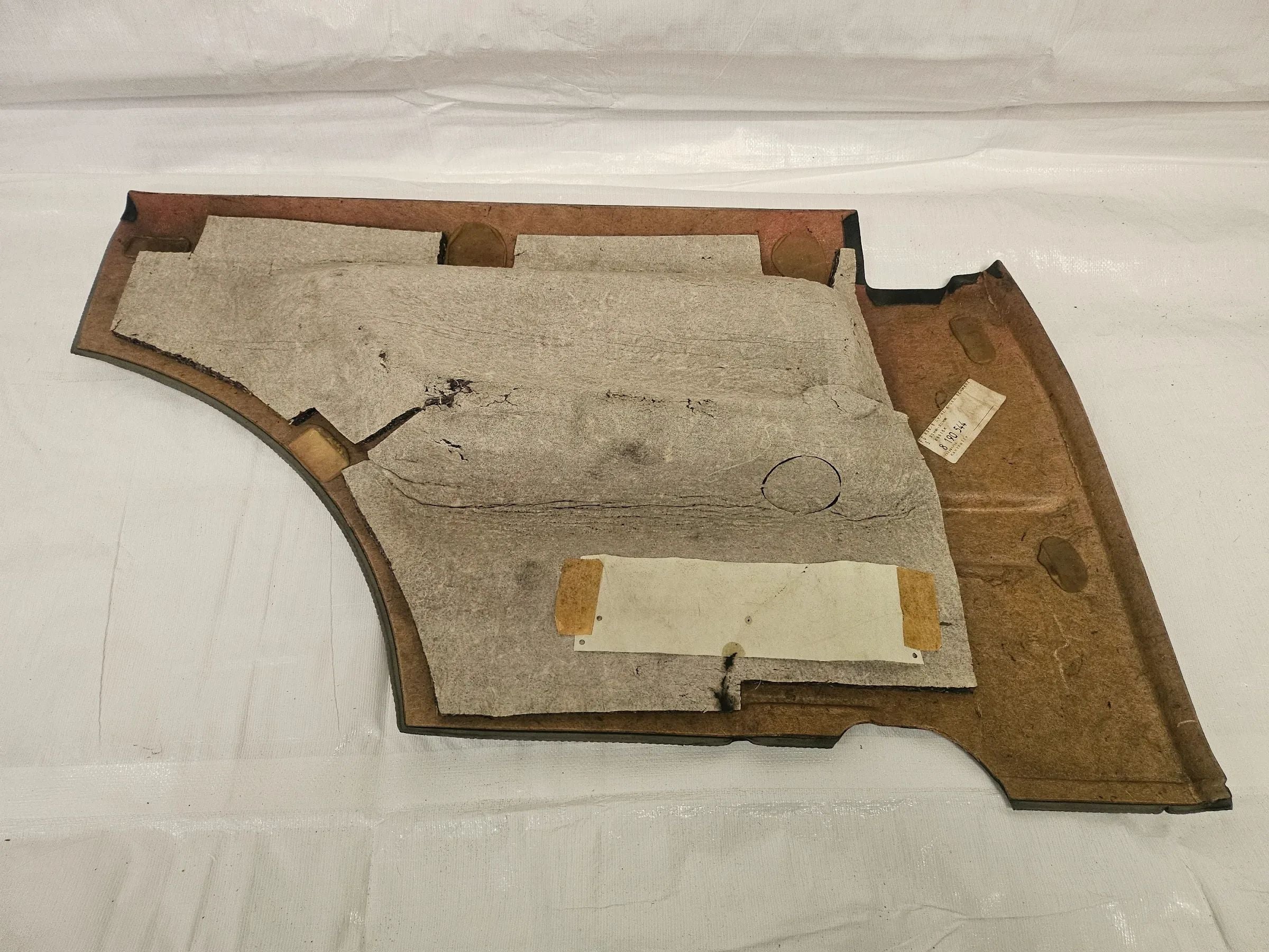 BMW 3er Compact (E36) Türverkleidung Leder Rechts Hinten 8190544