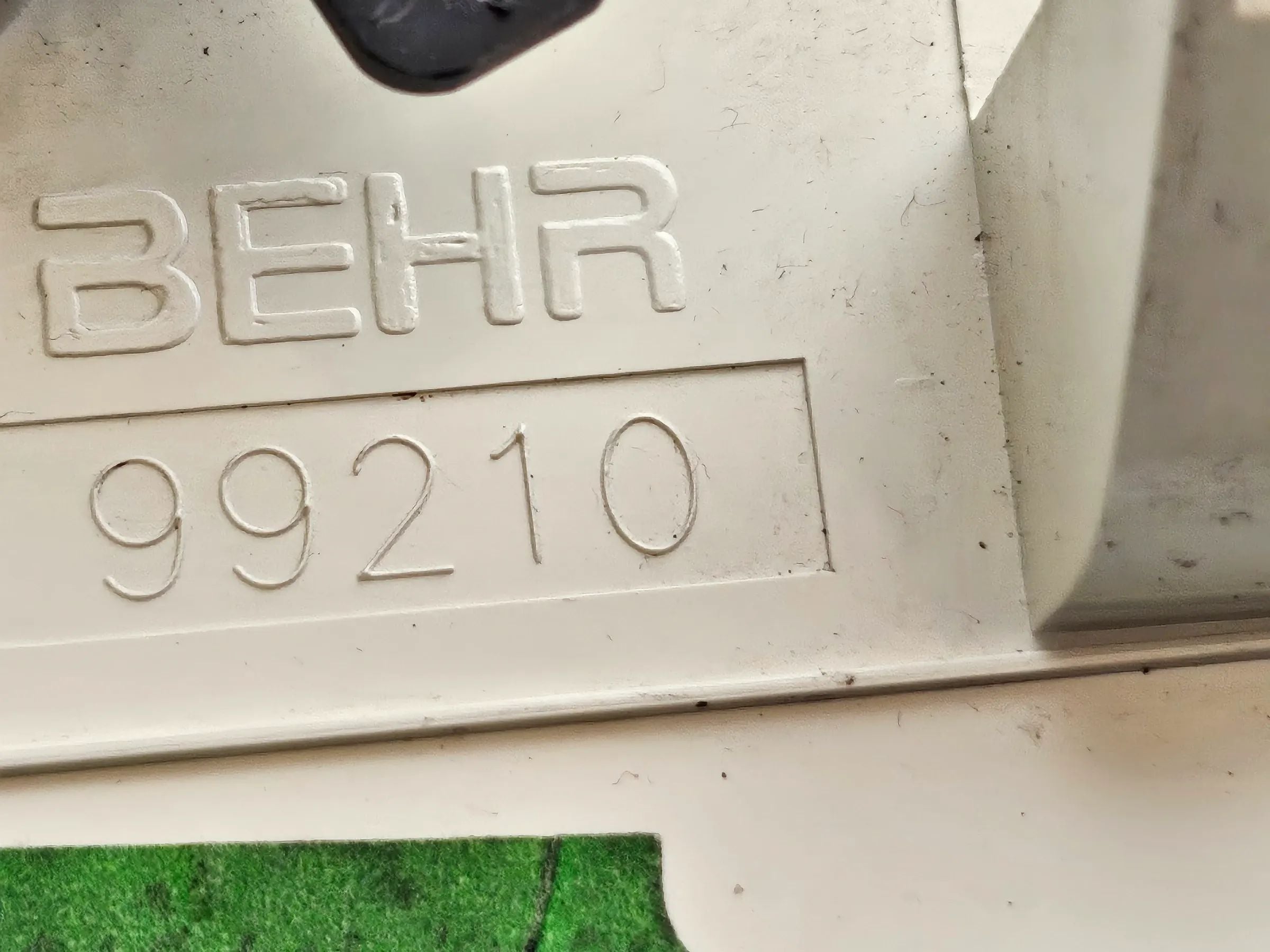 Peugeot 206 CC Commande de chauffage panneau Behr sans climatisation 99210