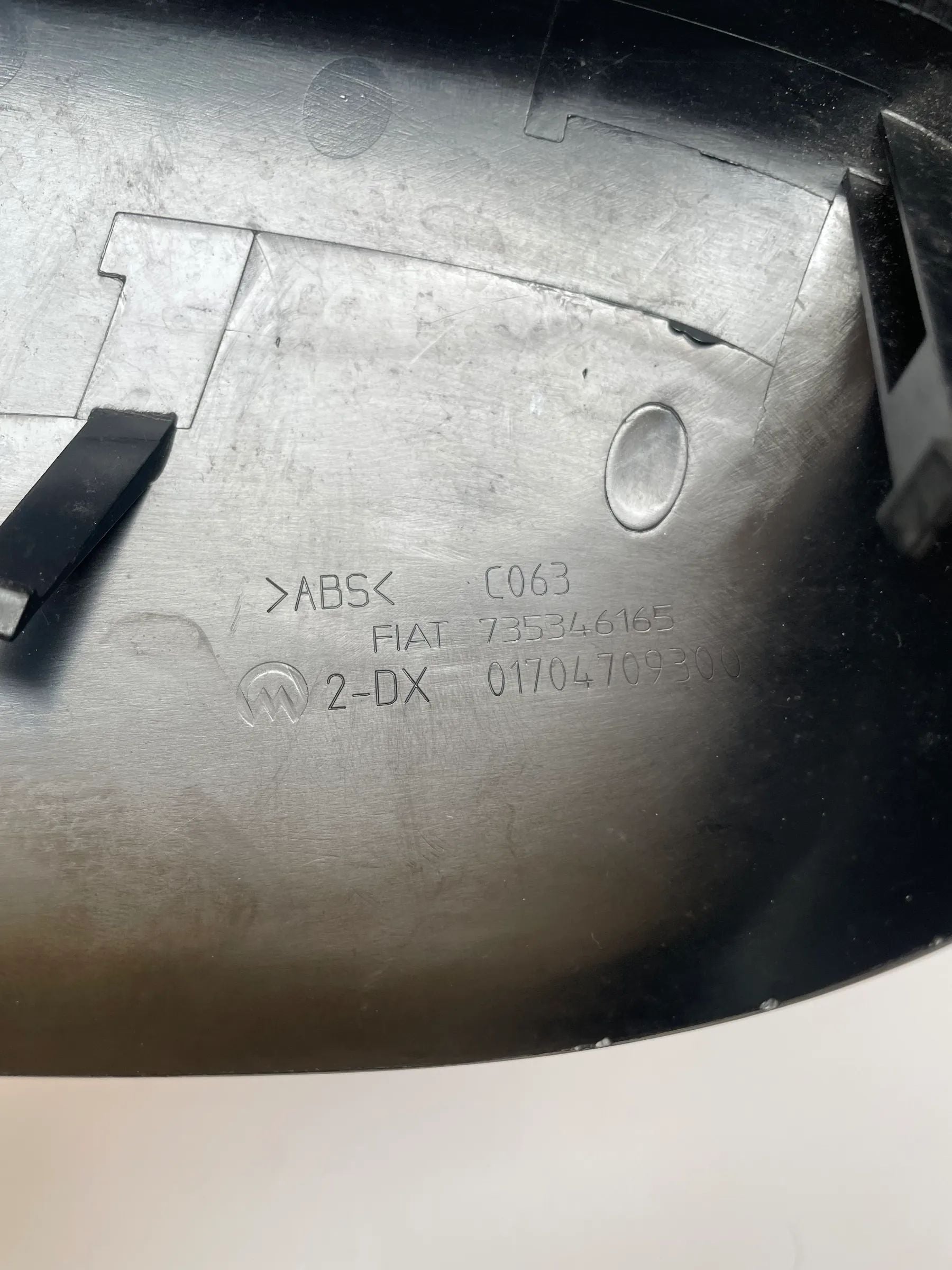 Fiat Punto Linea (110/323/199) Außenspiegel Abdeckung Rechts 735346165