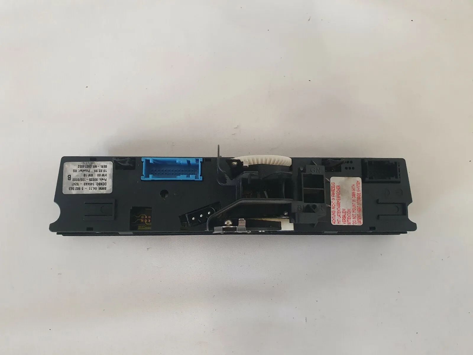 Peça Original de Controlo de Ar Condicionado BMW E39 64116902553 - Auto-veritas