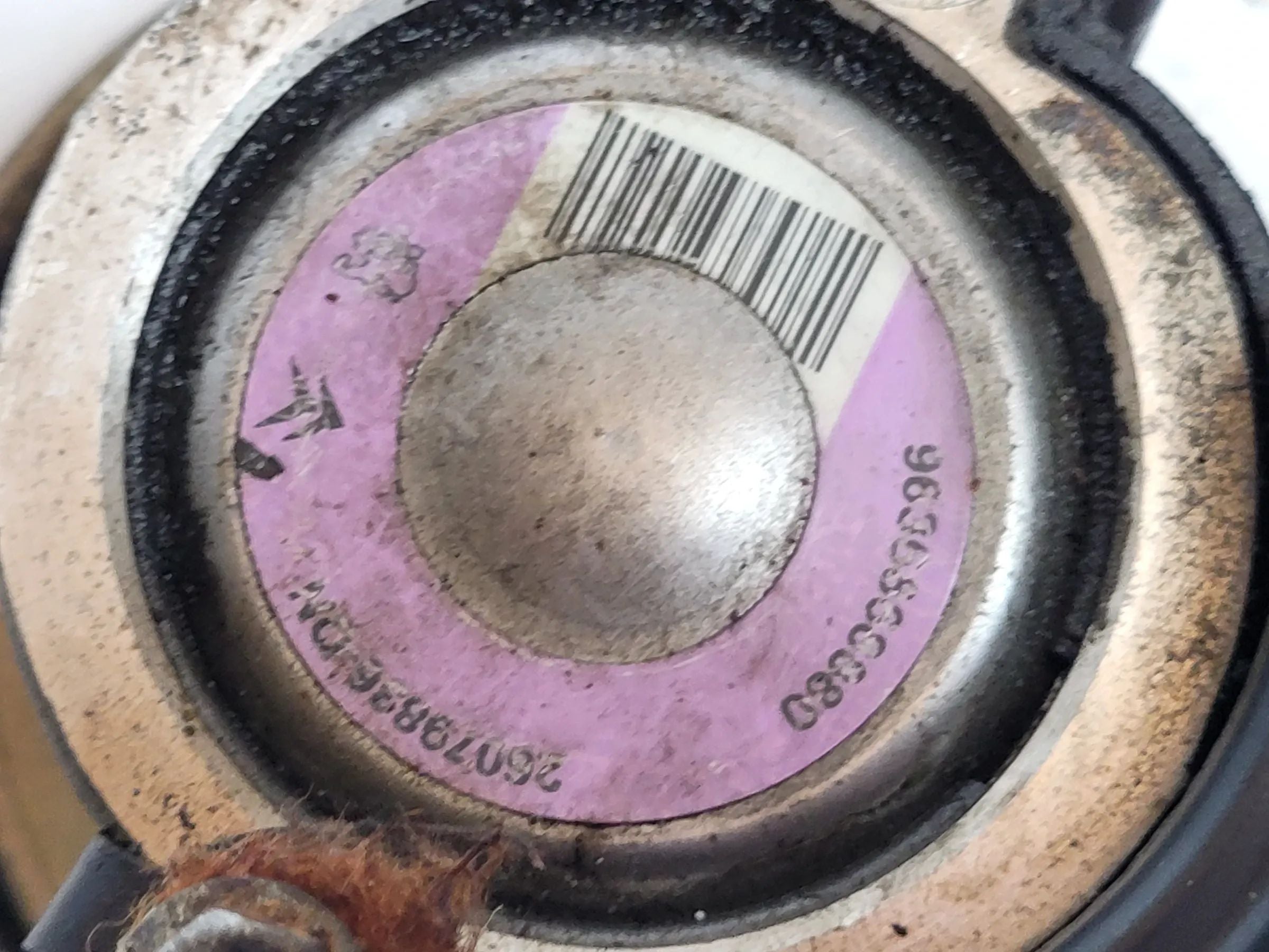 Original Peugeot 206 CC (2D) Servopumpe 9637058480