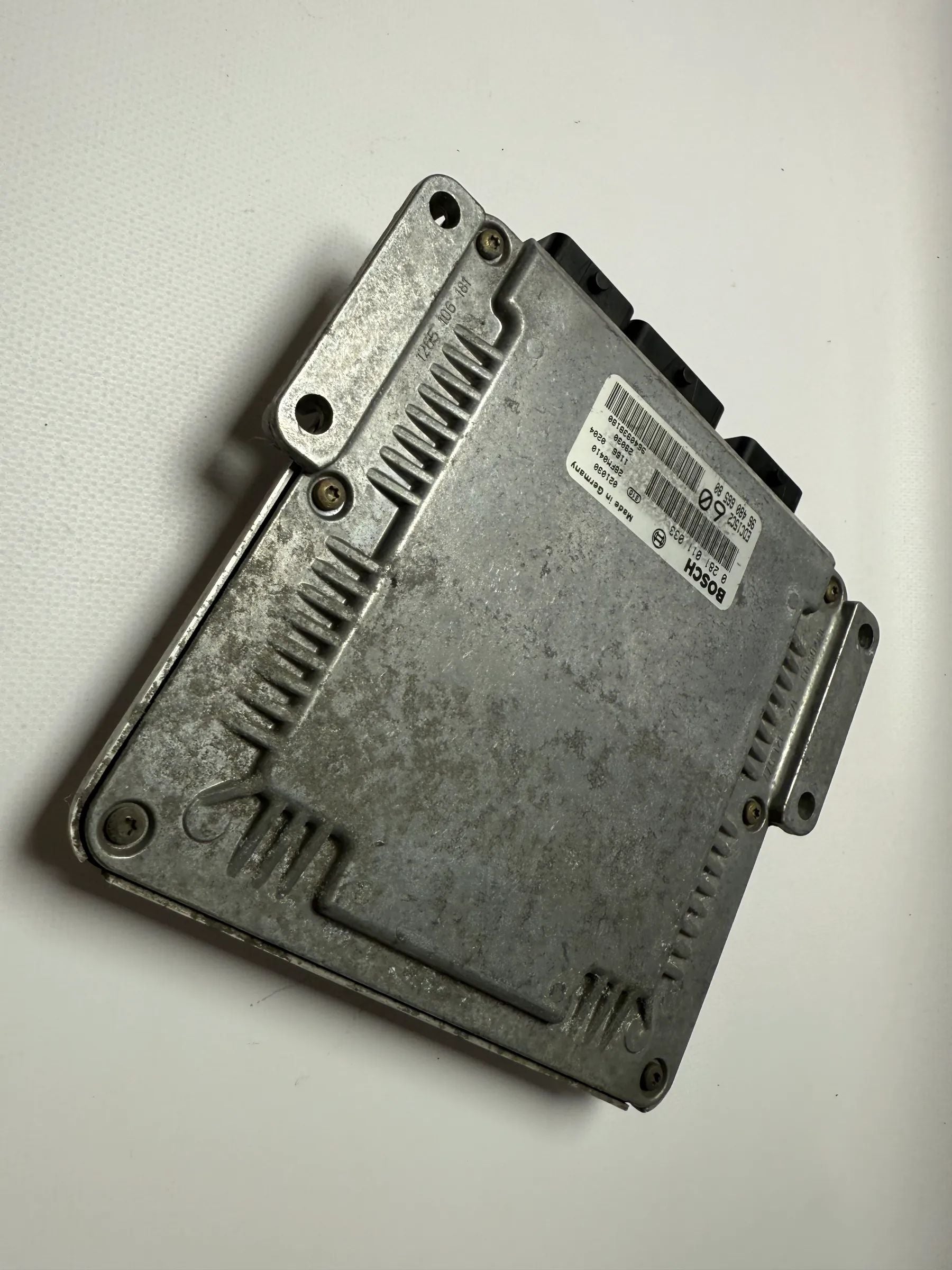 Оригинальный блок управления двигателем Fiat Ulysse 2.2 JTD дизельный 9648066580