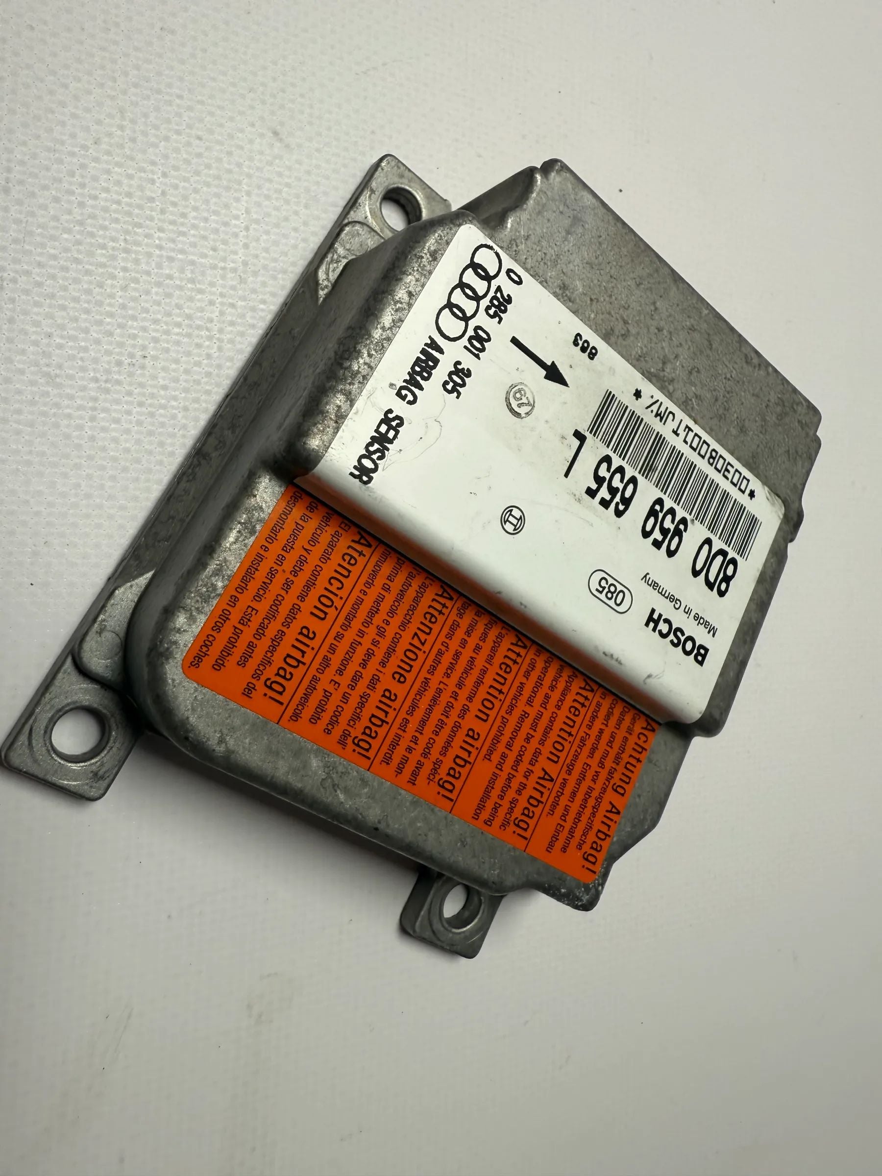 Original Audi A4 S4 B5 Airbagsteuergerät Steuergerät Airbag 8D0959655L