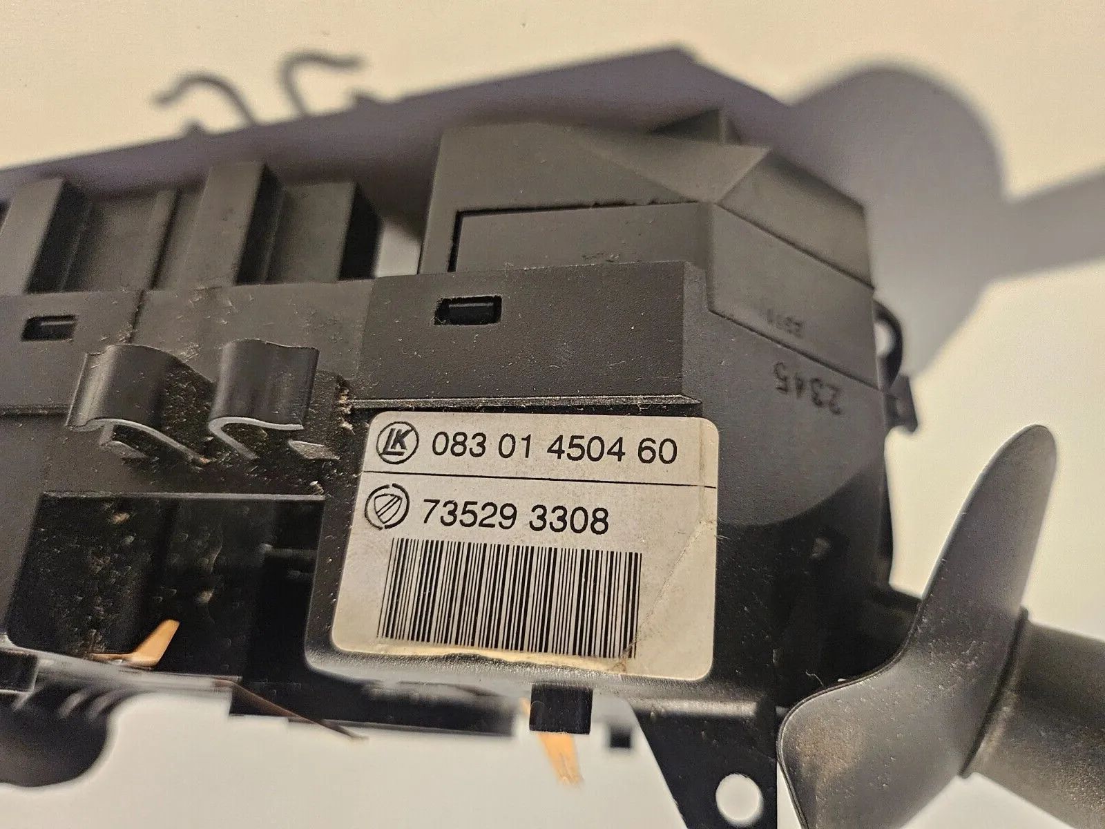 Manette de commande d'origine Alfa Romeo 147 1.9 JTD Année 01 735293308 / 08301450460