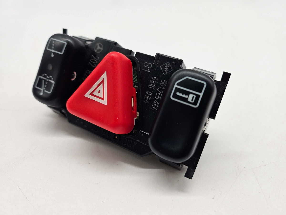 Original Mercedes-Benz C-Klasse W202 Interruptor de Pisca-alerta A2028207410