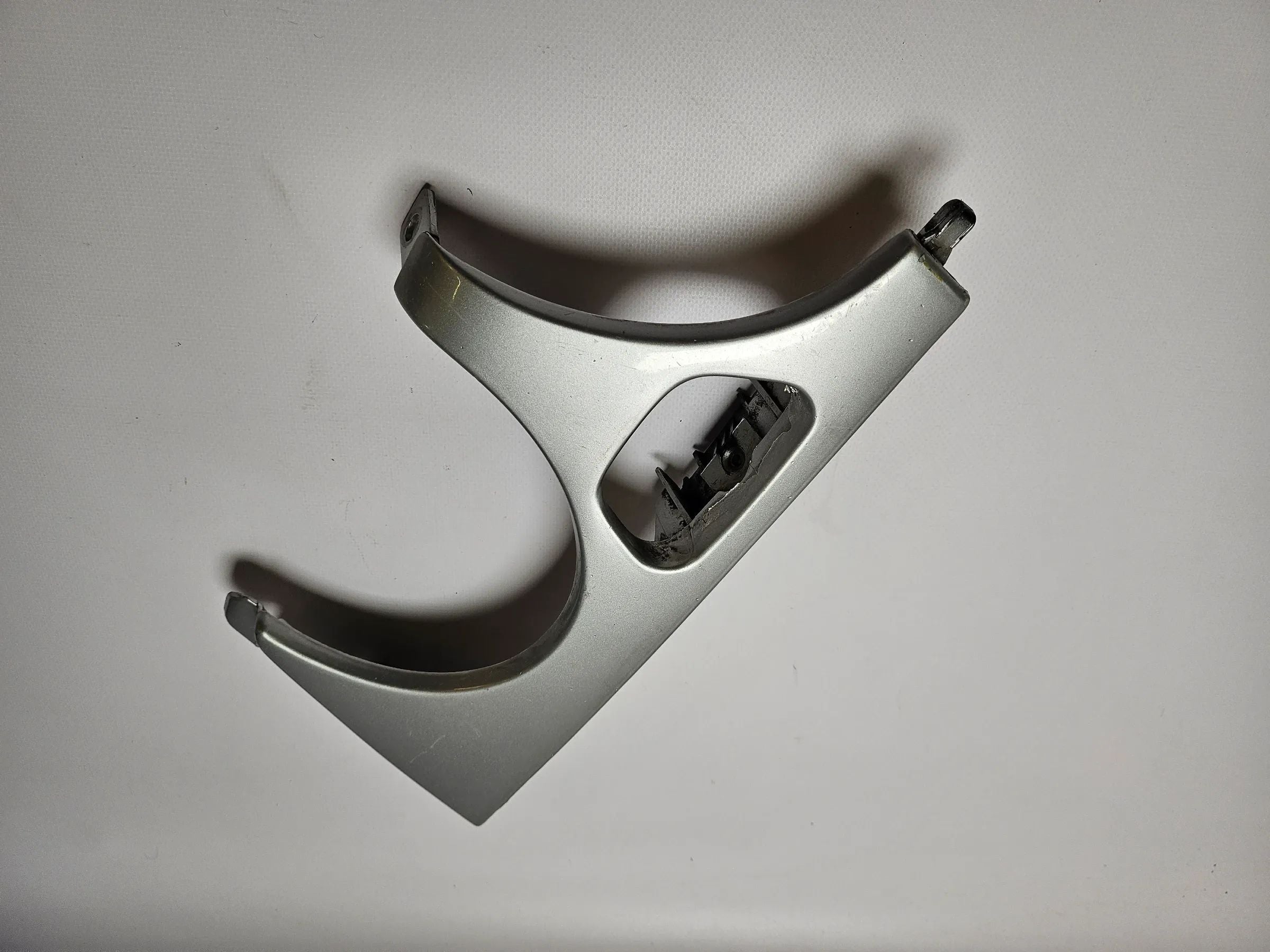 Original Mercedes W210 Embellecedor del faro izquierdo plateado A2108200312