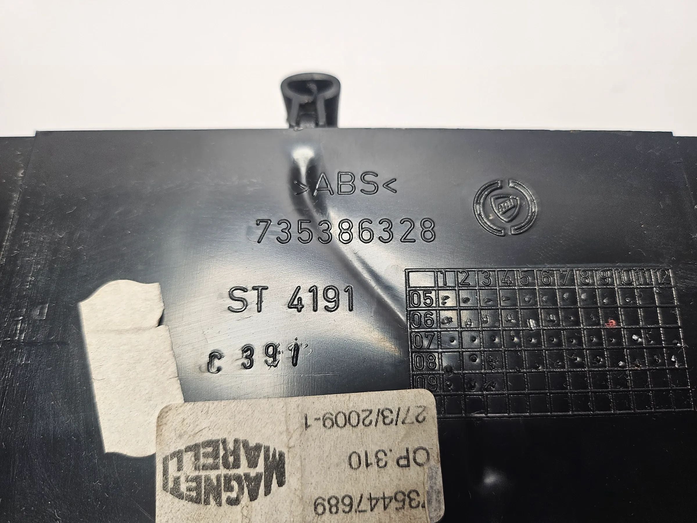 Fiat Punto 199 Bj,05 Air jet switch hazard warning lights central locking tailgate 735386328 